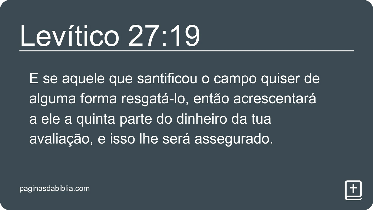 Levítico 27:19