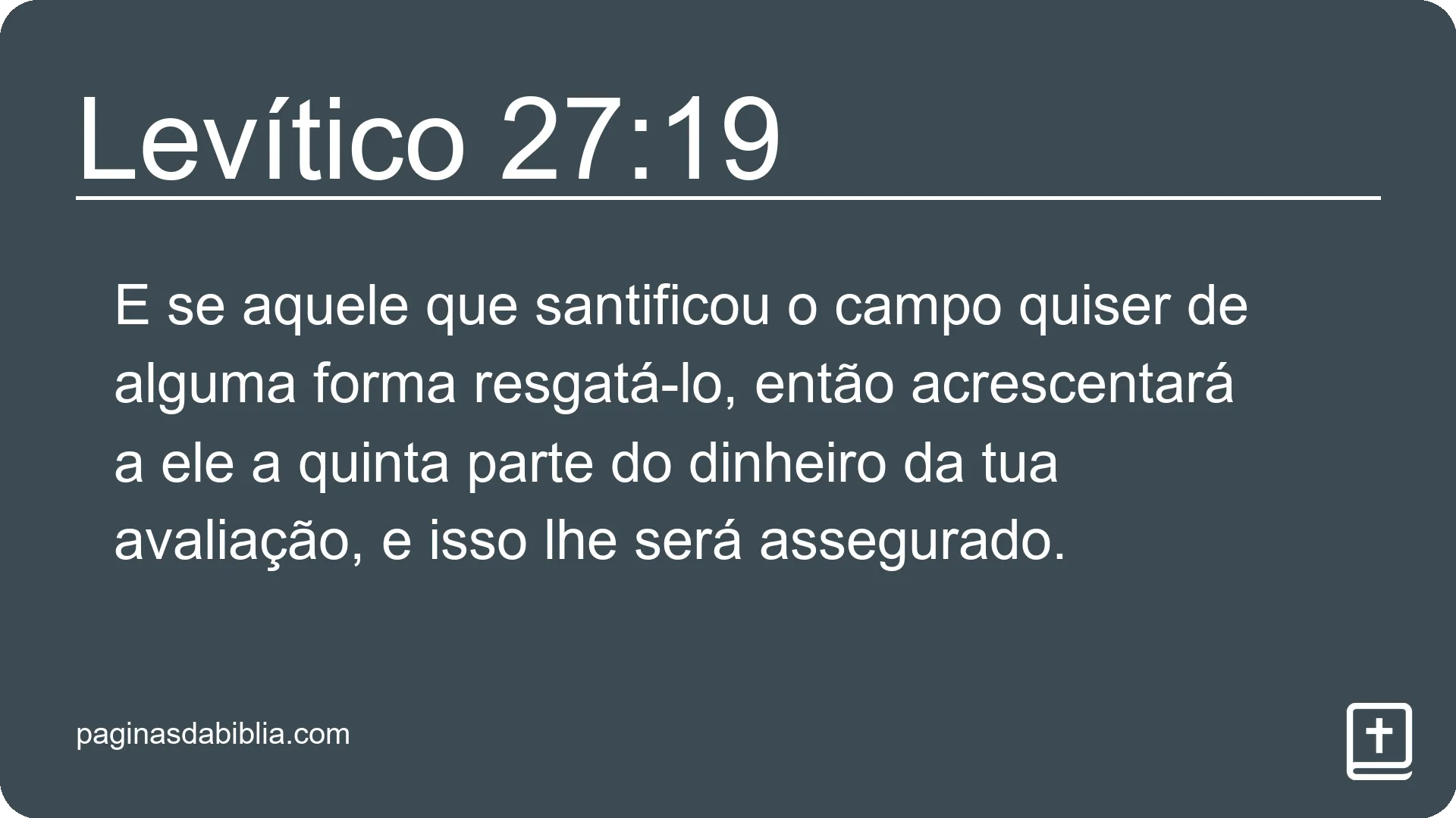 Levítico 27:19