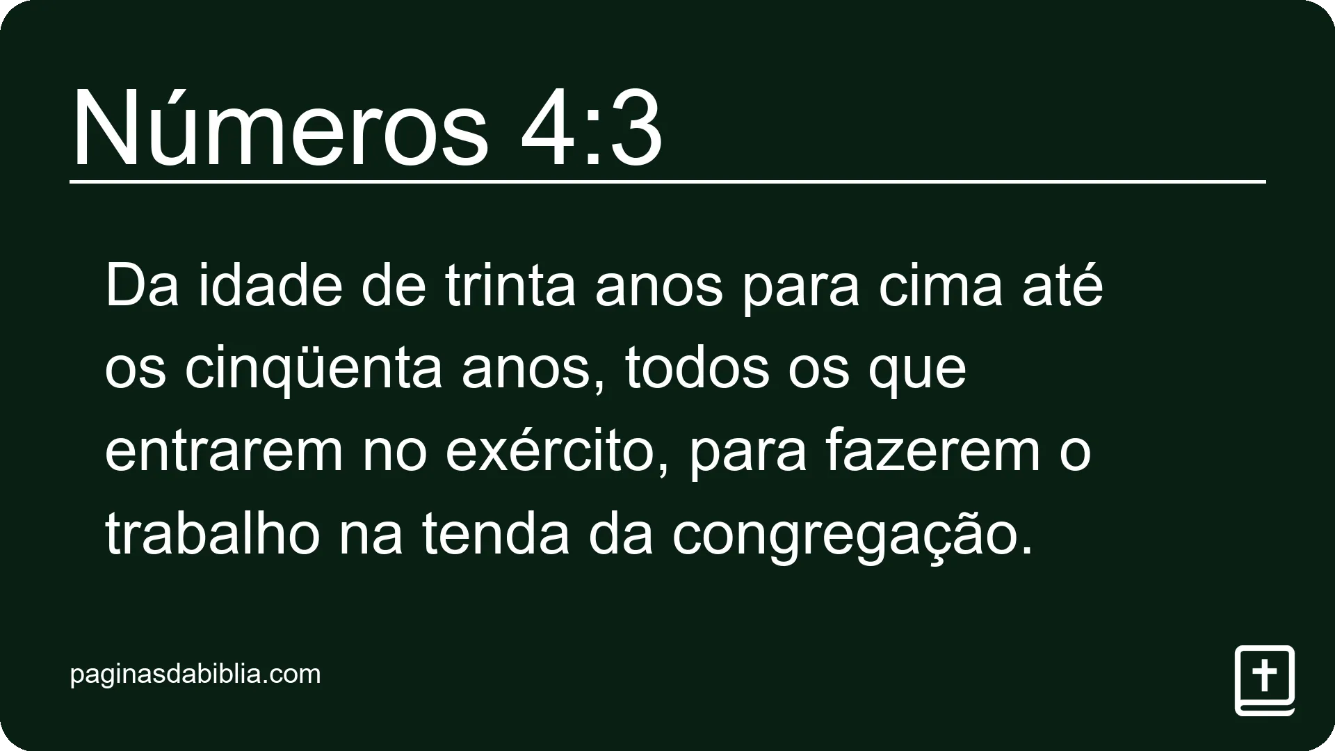 Números 4:3