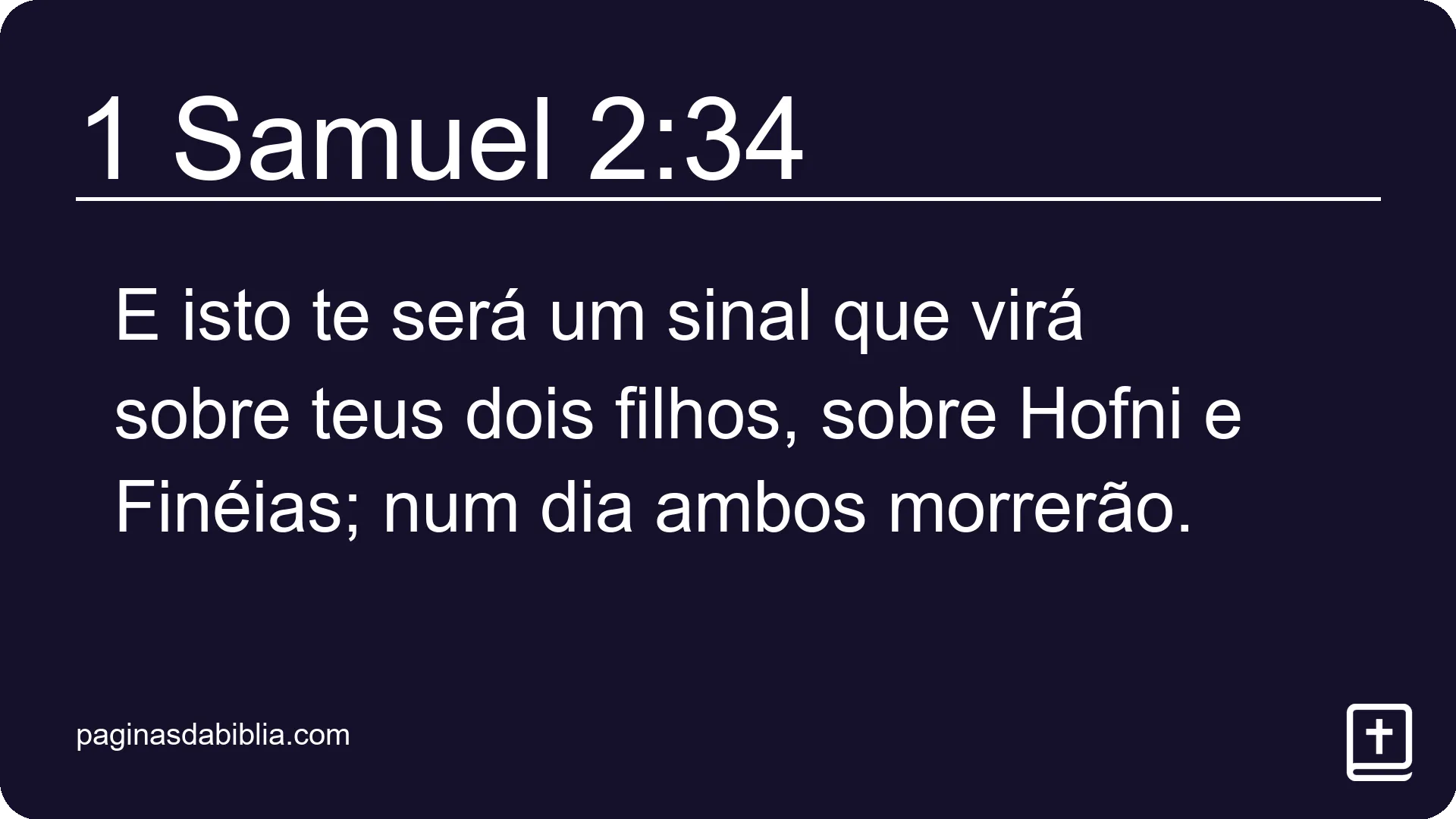 1 Samuel 2:34