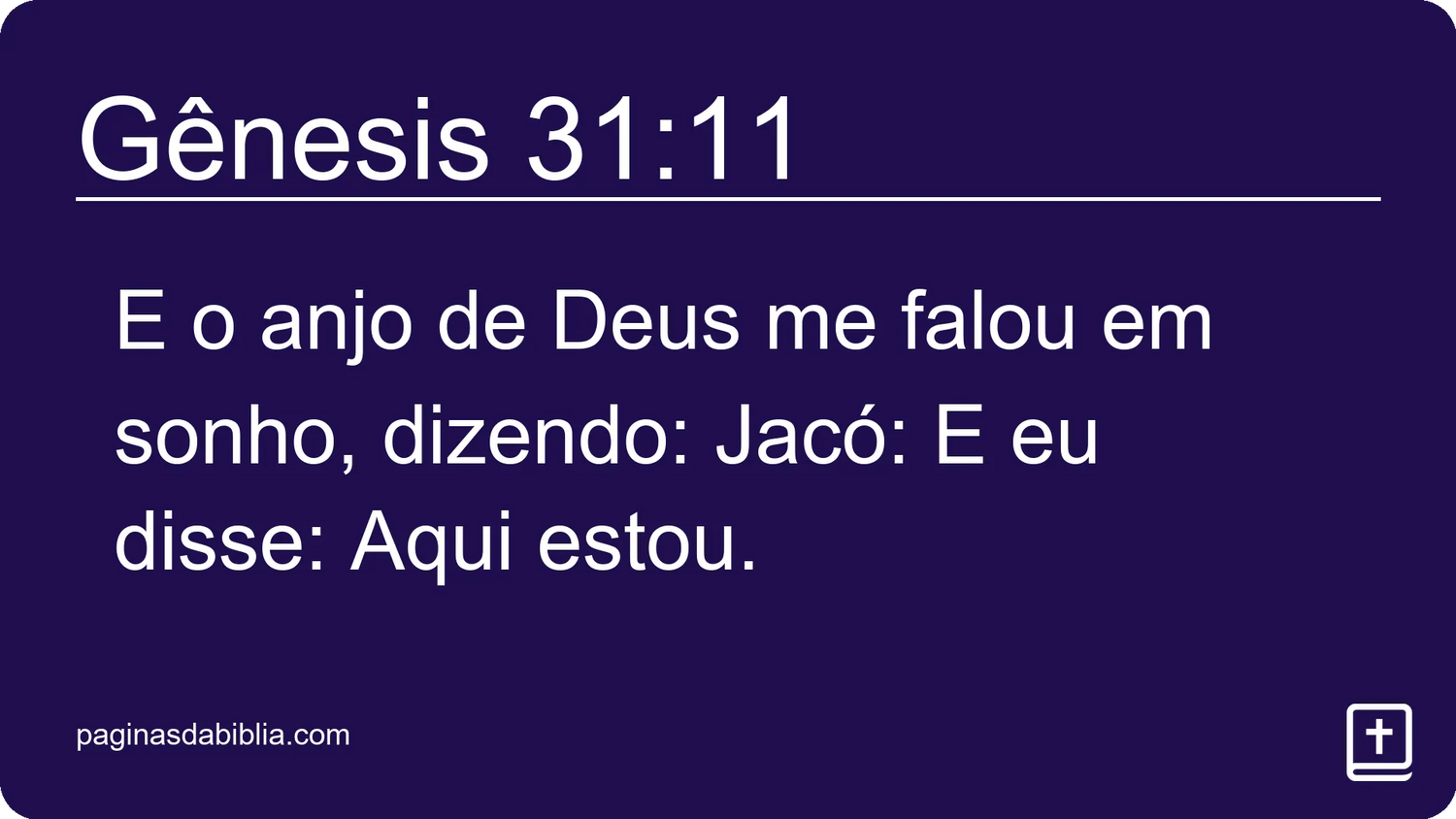 Gênesis 31:11