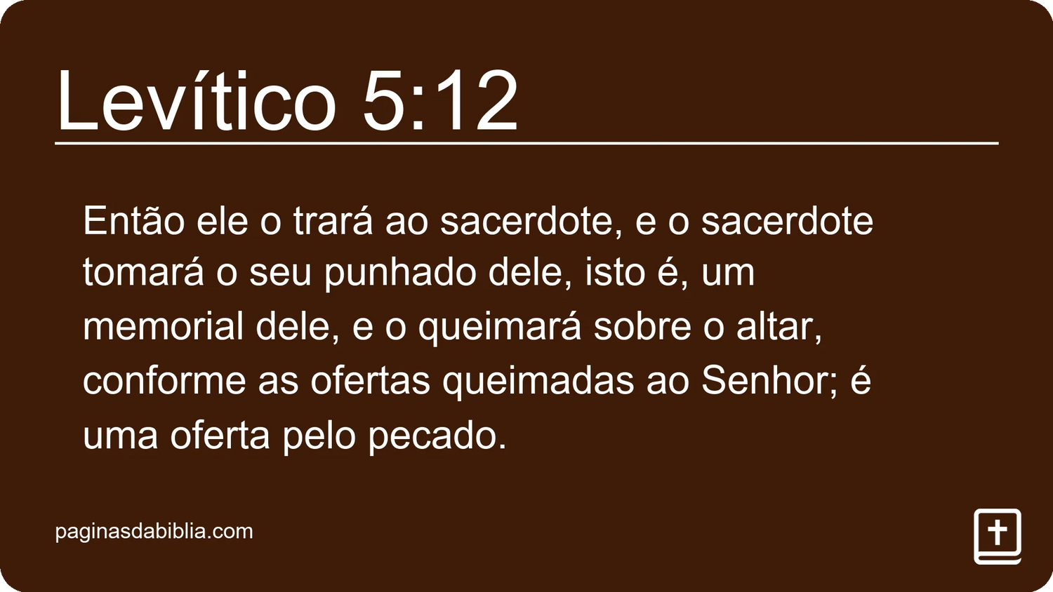 Levítico 5:12