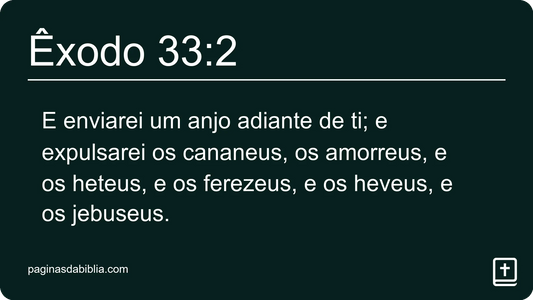 Êxodo 33:2