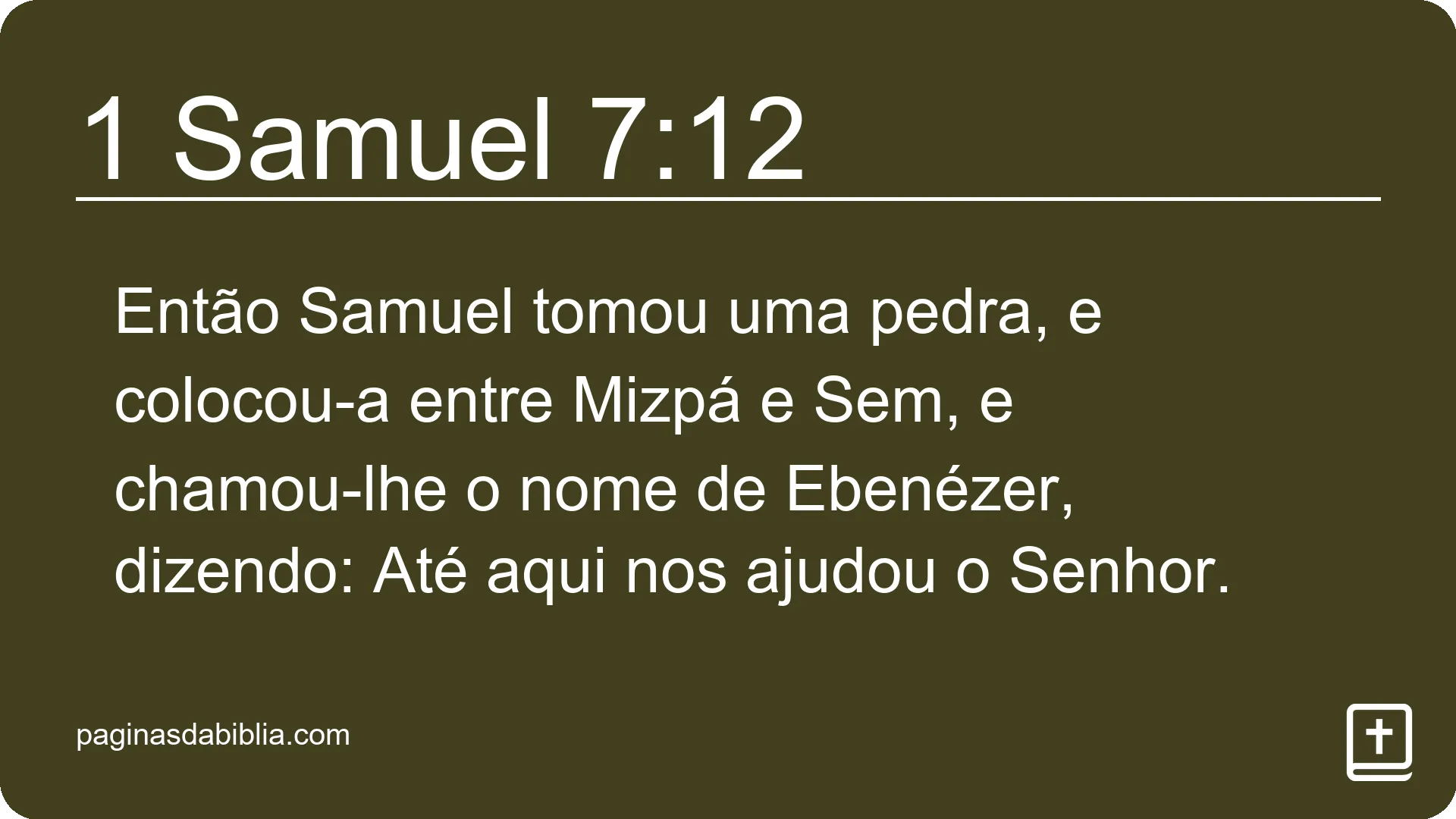 1 Samuel 7:12