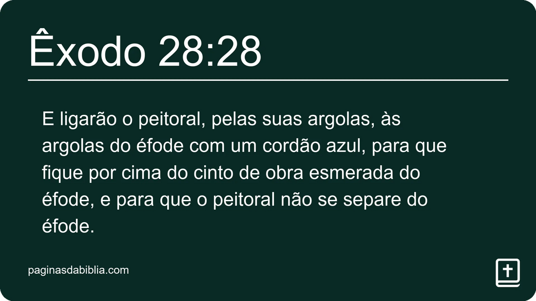 Êxodo 28:28