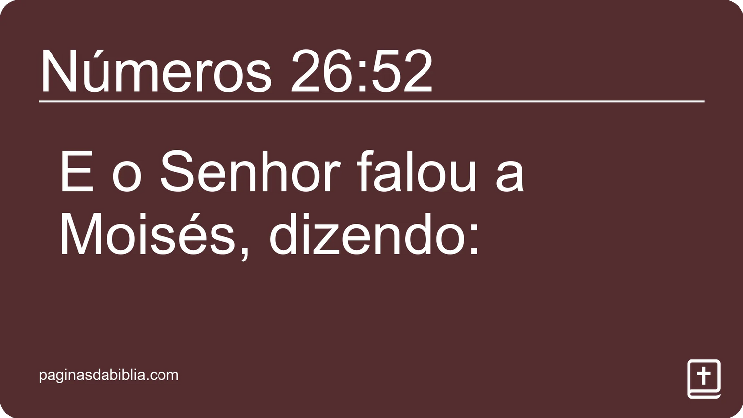 Números 26:52