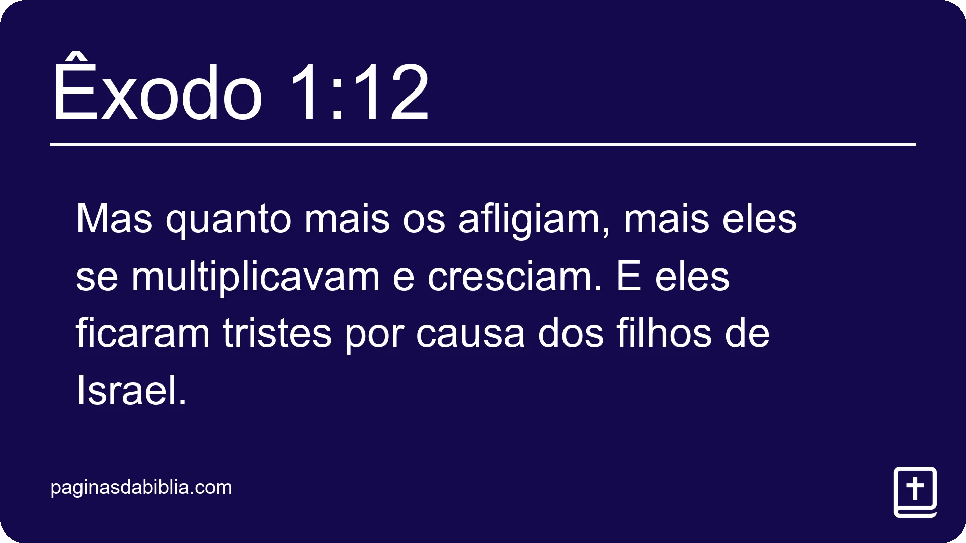 Êxodo 1:12