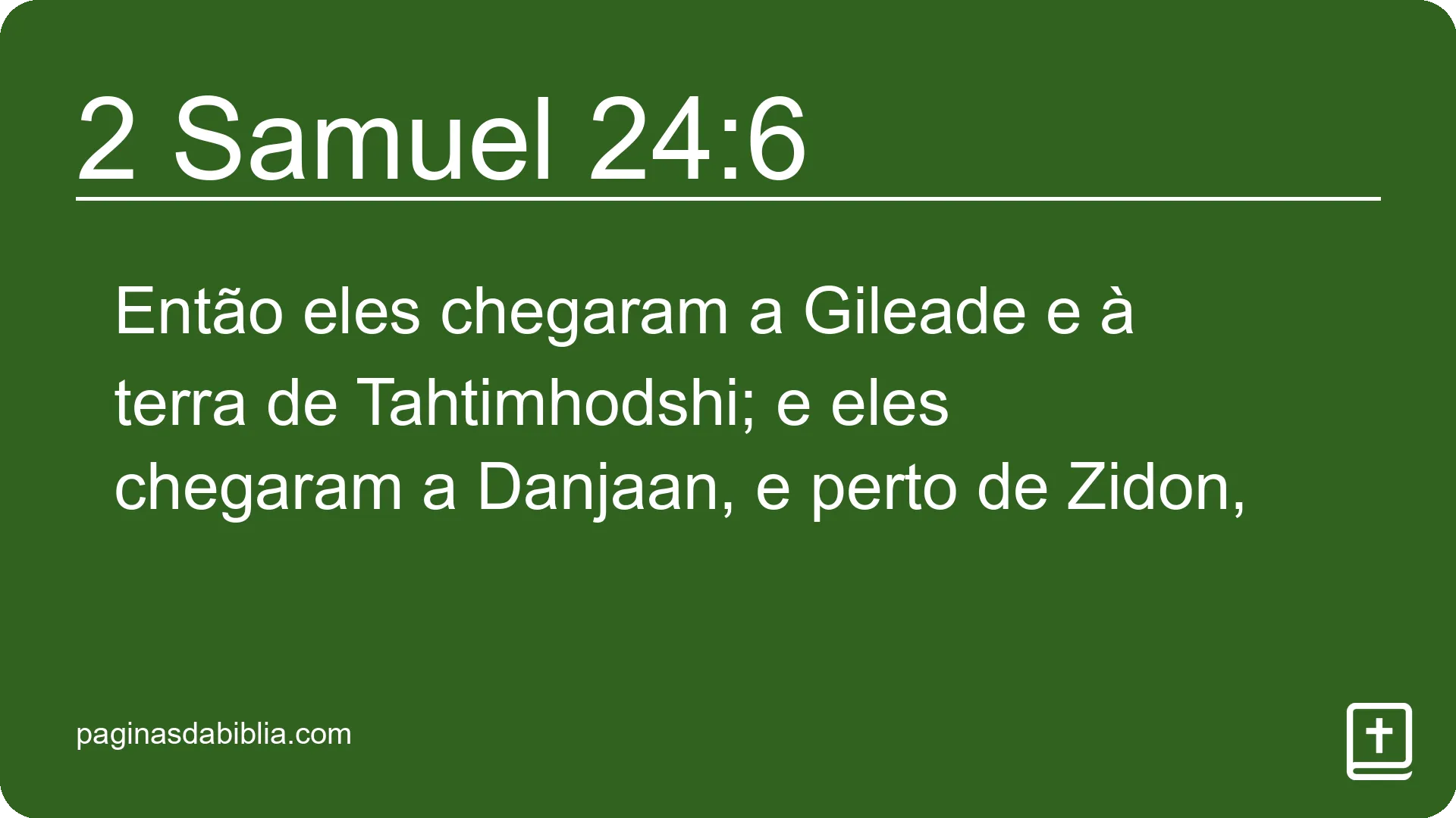 2 Samuel 24:6