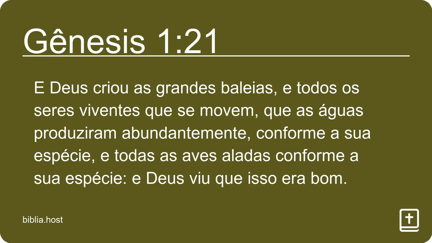 Gênesis 1:21