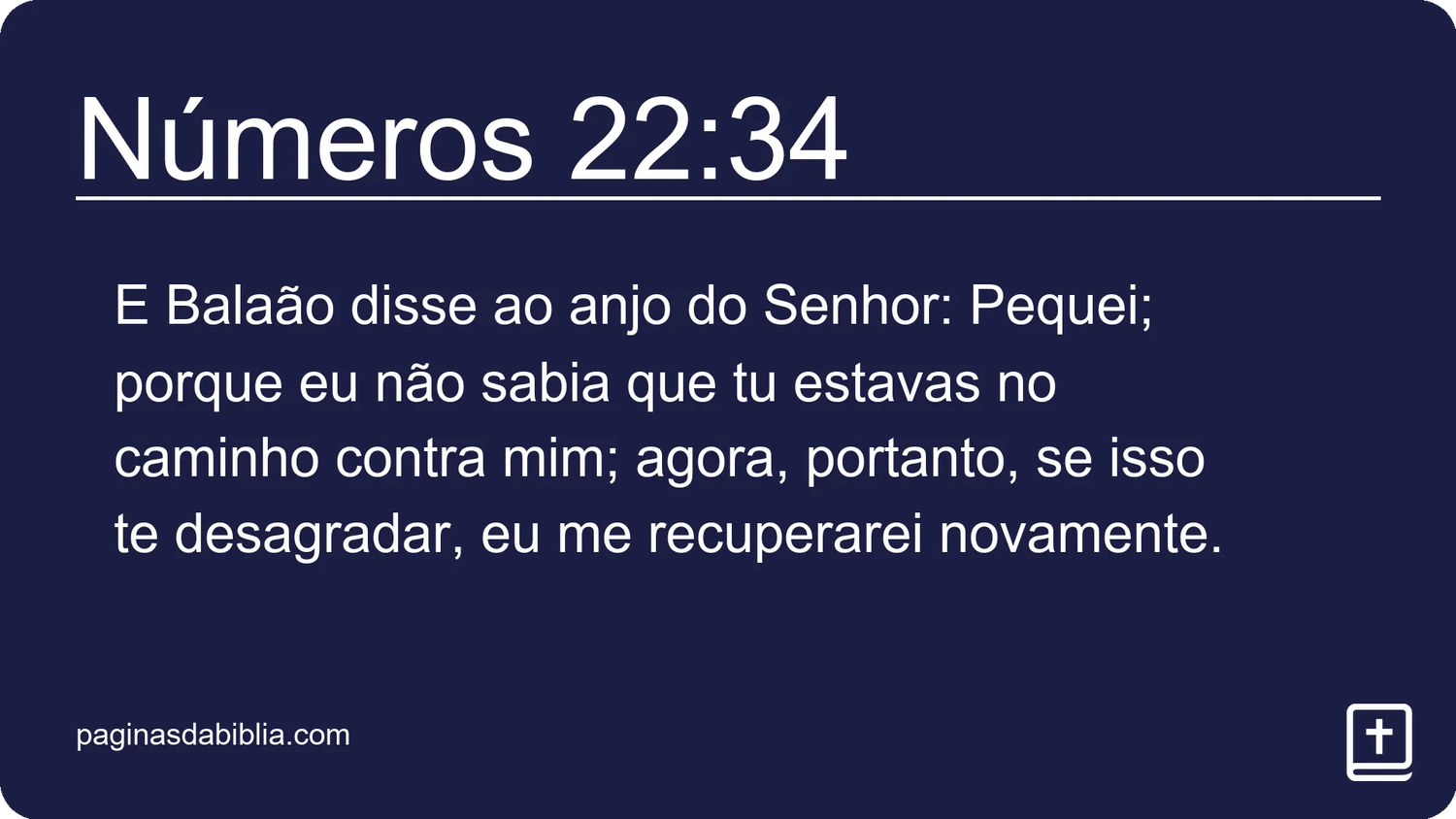 Números 22:34