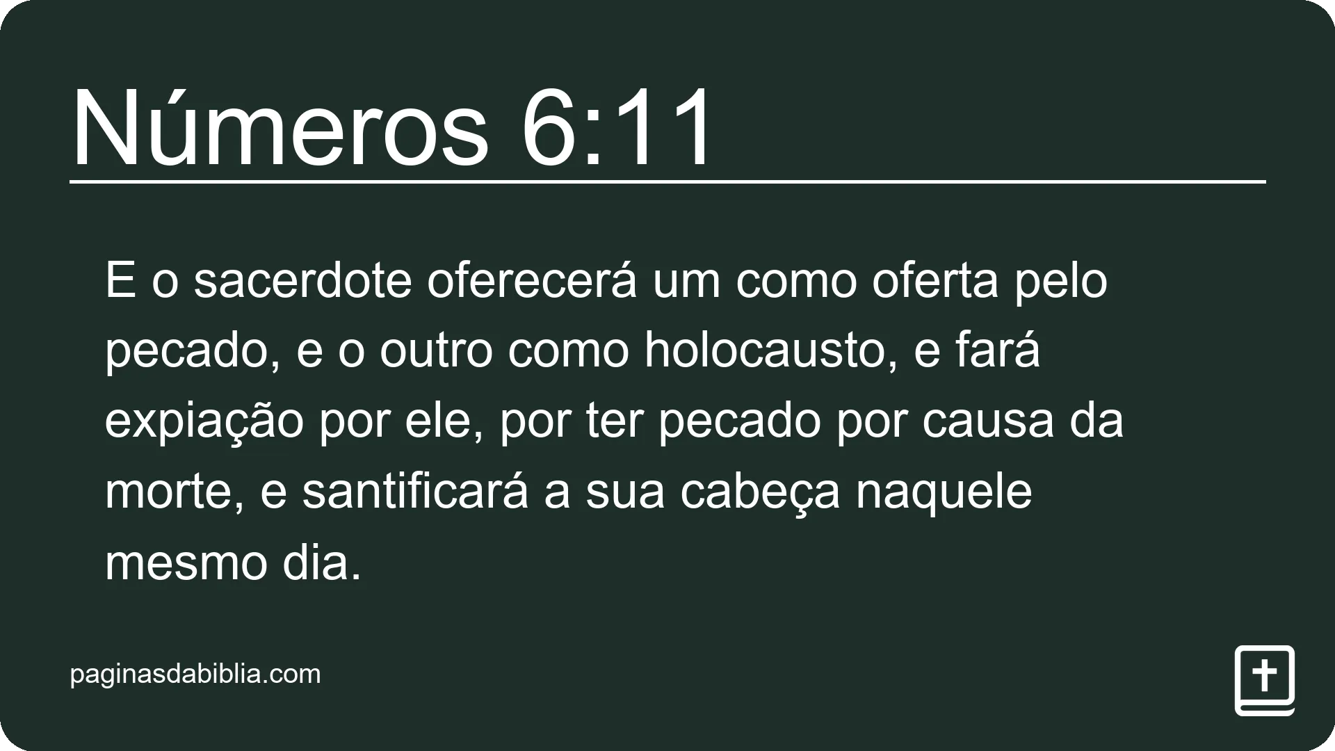 Números 6:11