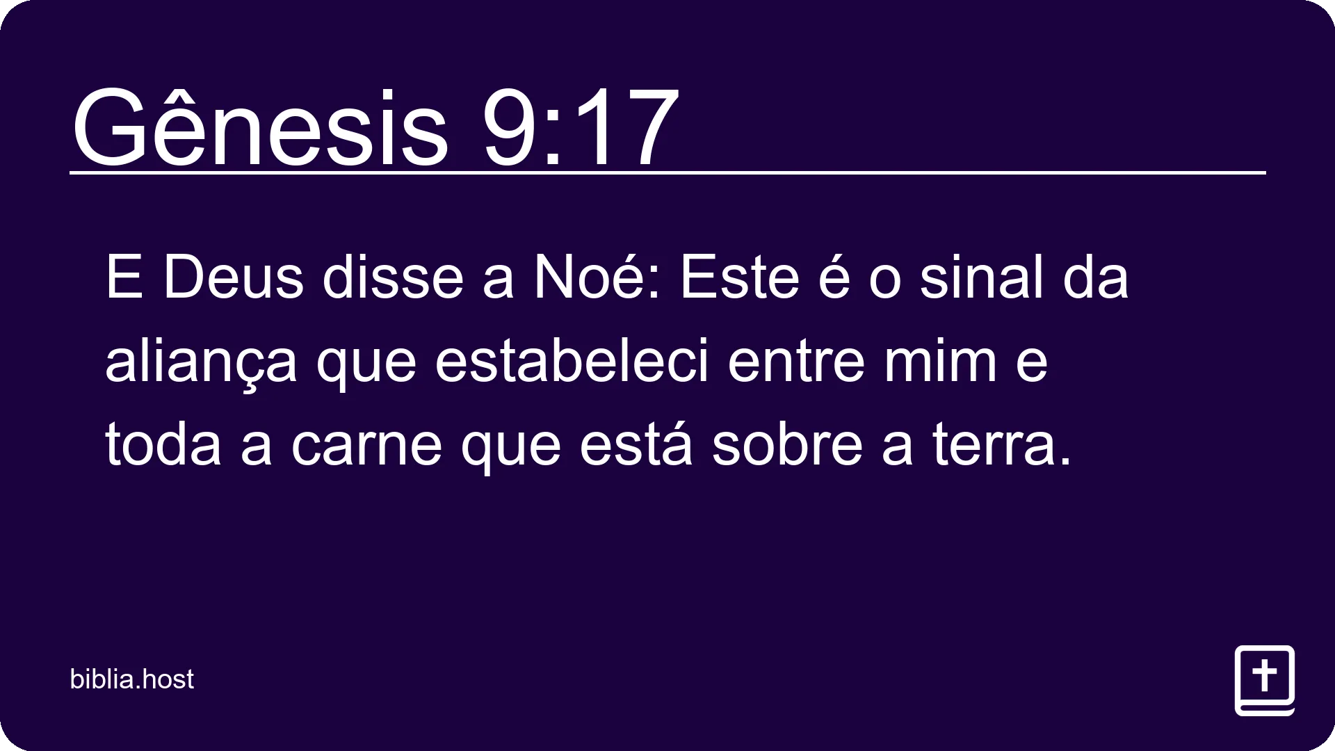 Gênesis 9:17