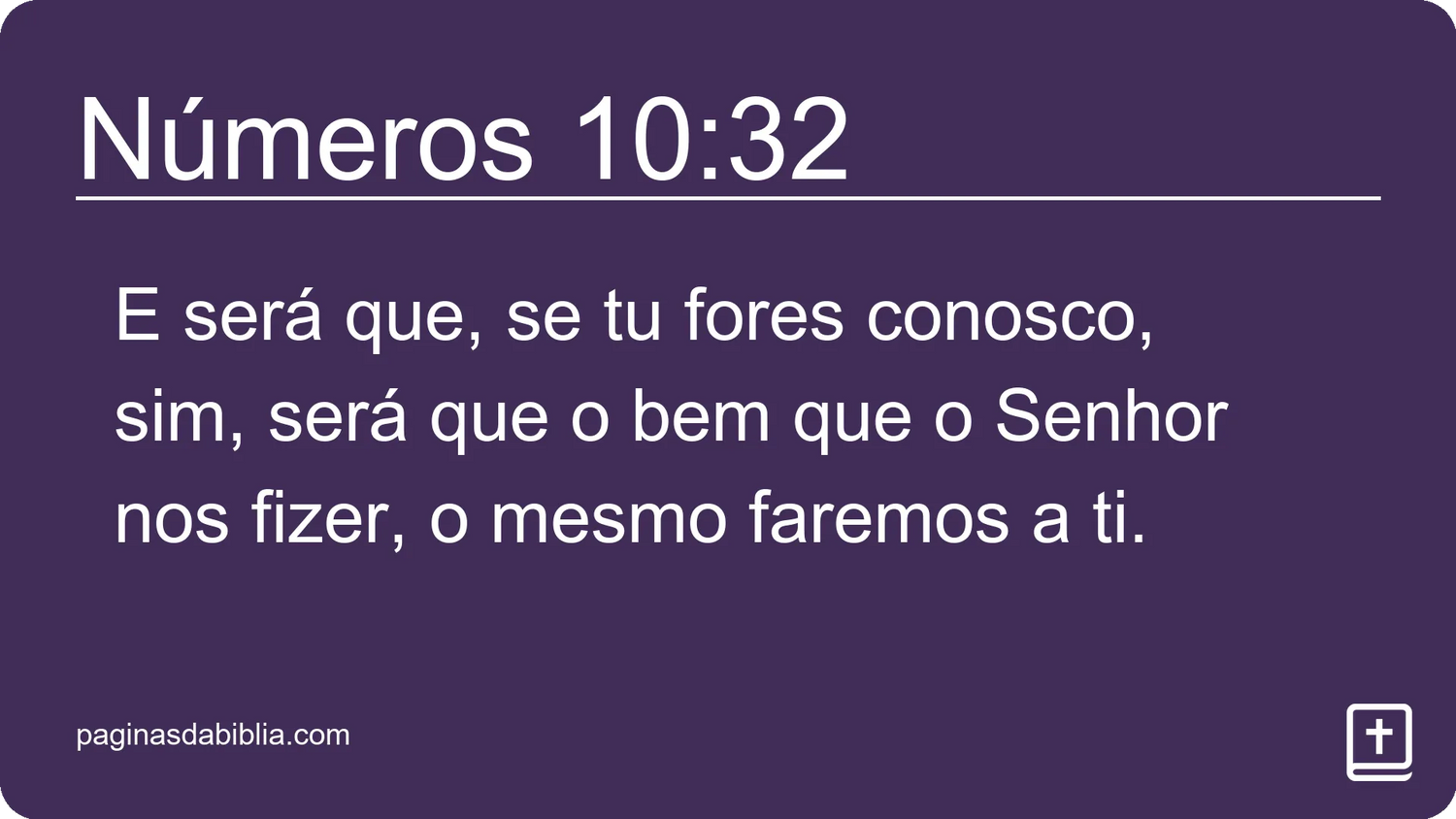 Números 10:32