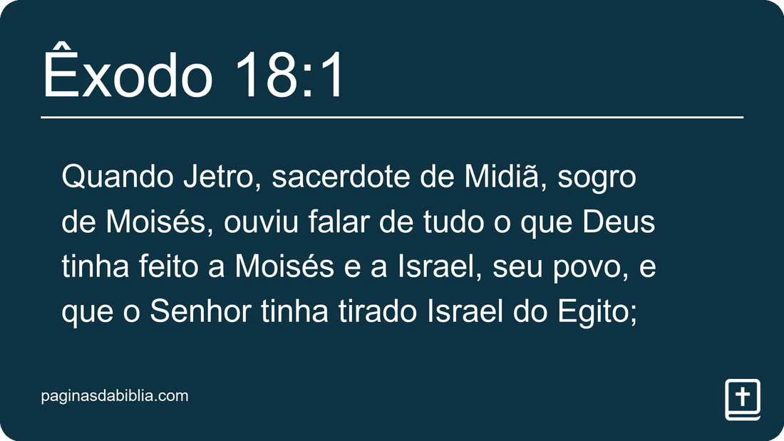 Êxodo 18:1