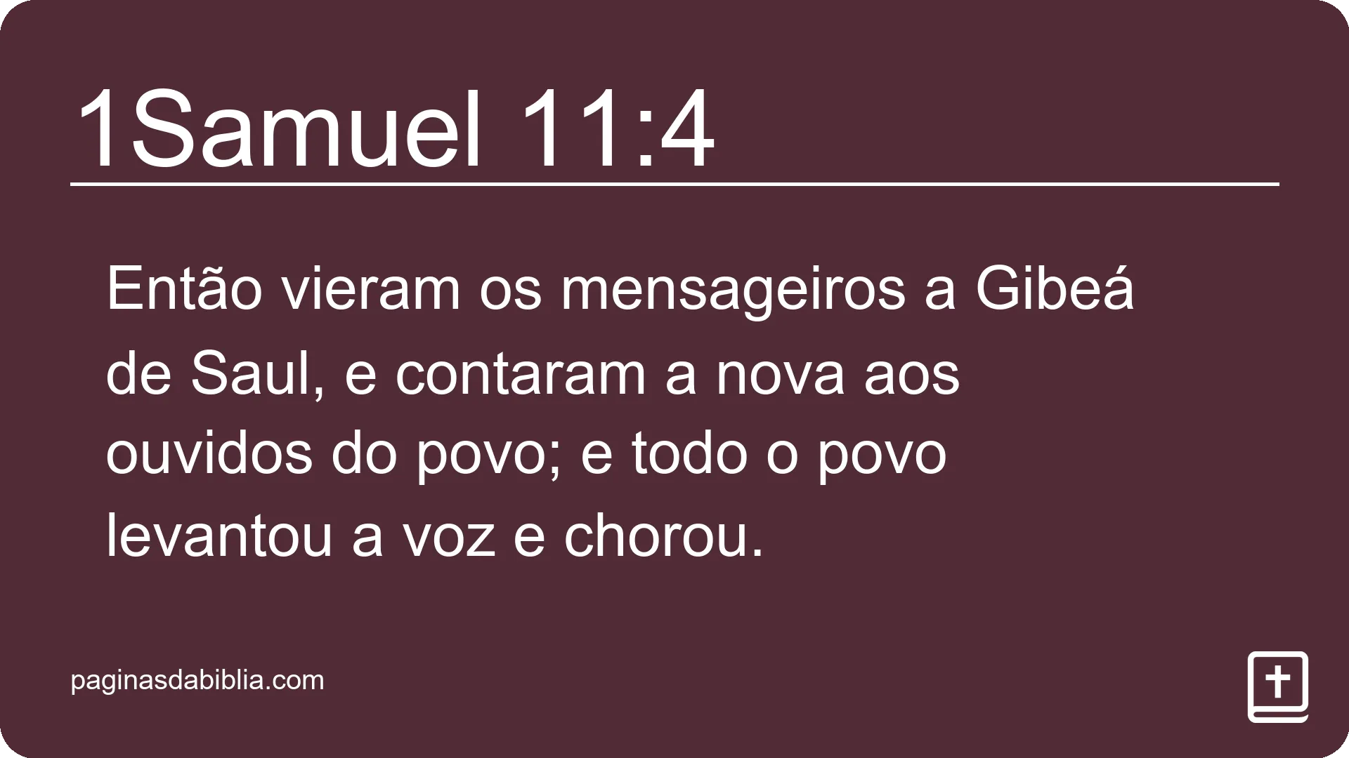 1Samuel 11:4