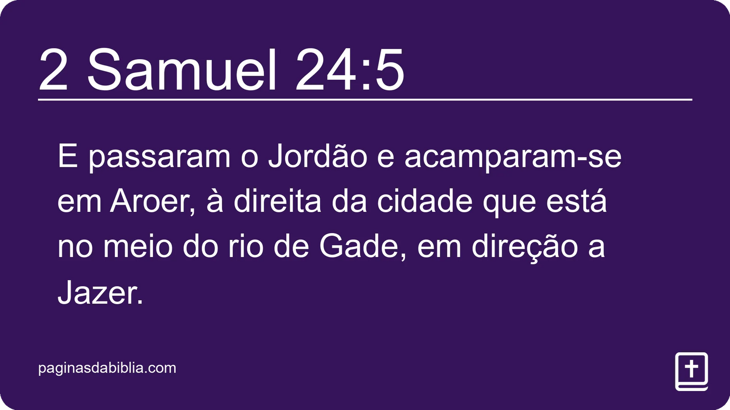 2 Samuel 24:5