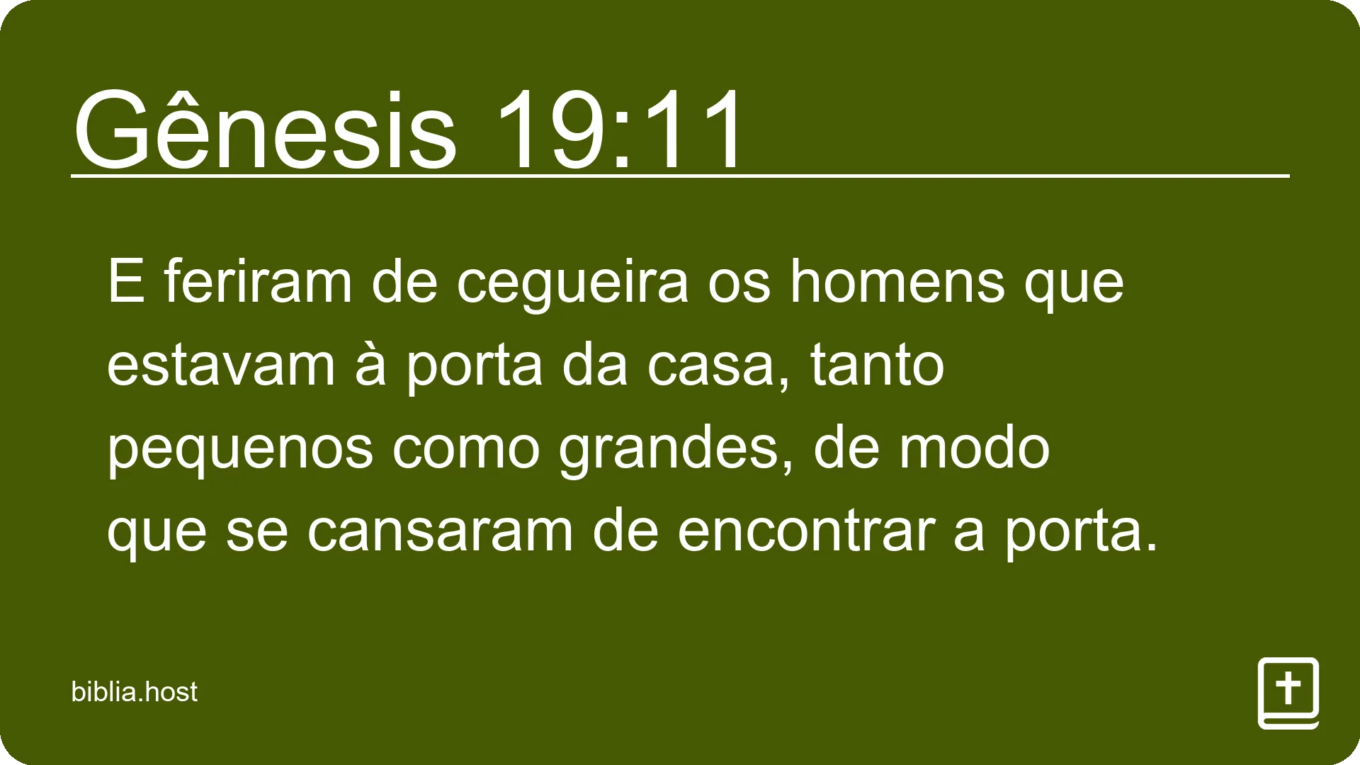 Gênesis 19:11