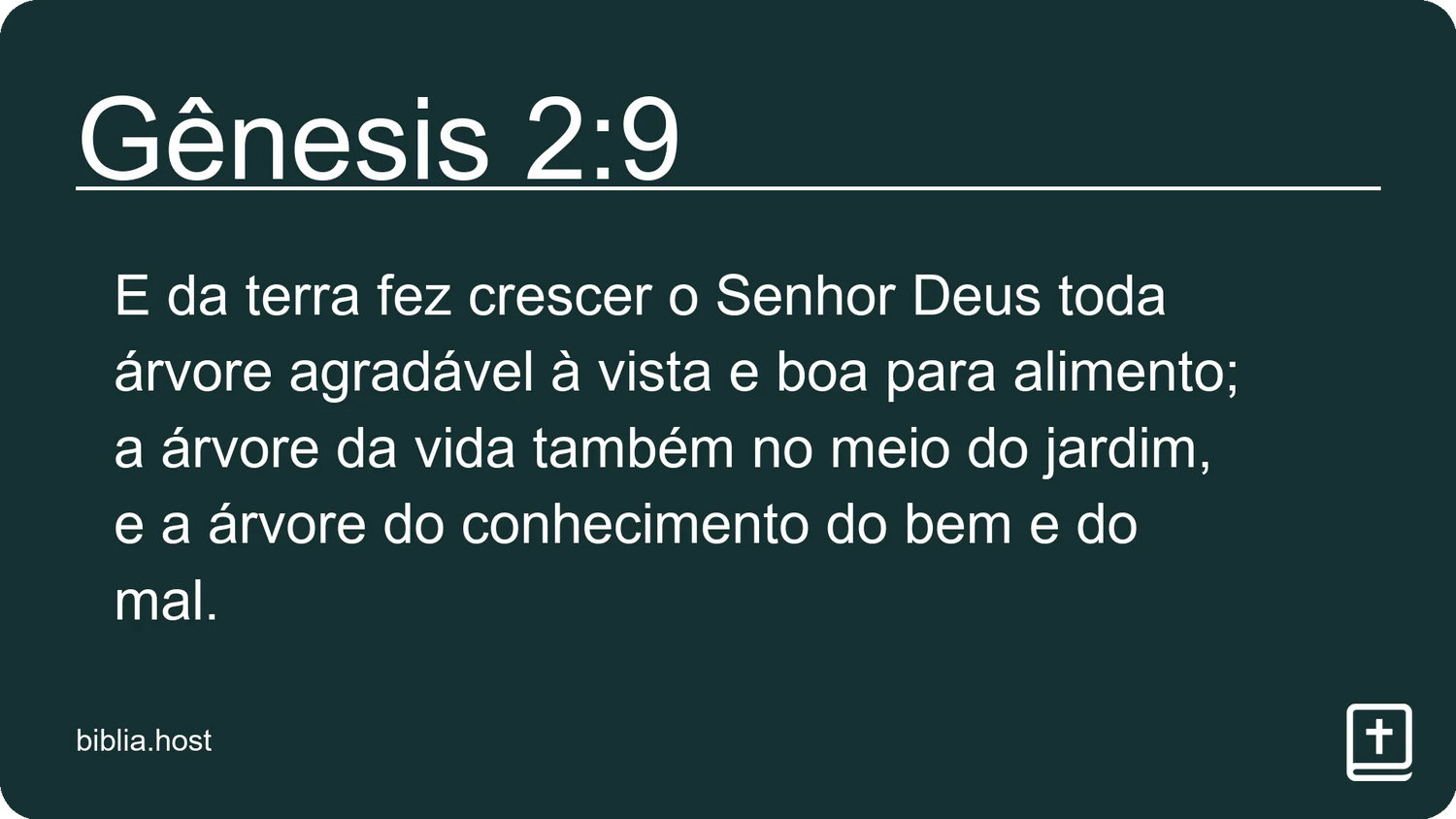 Gênesis 2:9