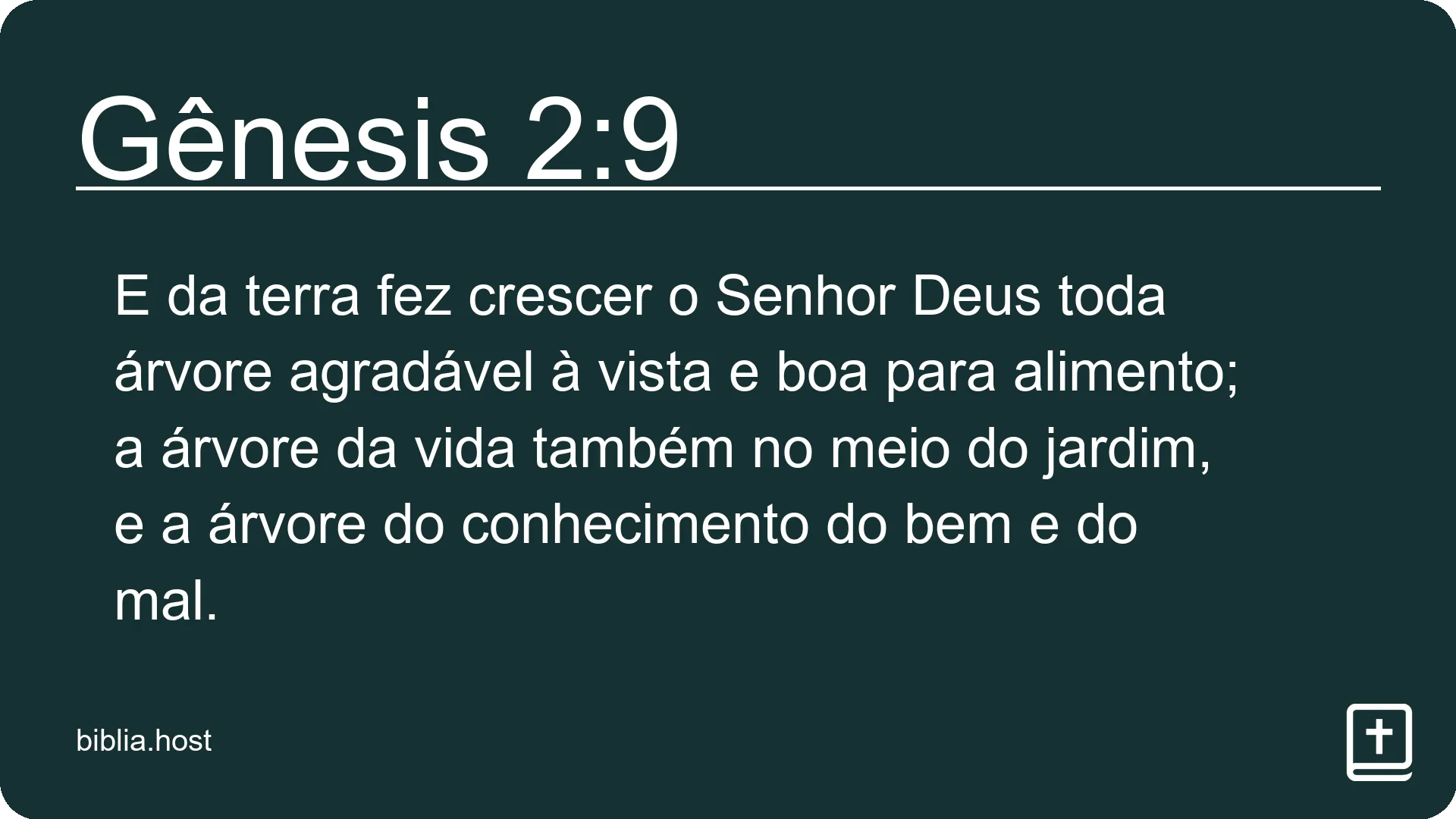 Gênesis 2:9