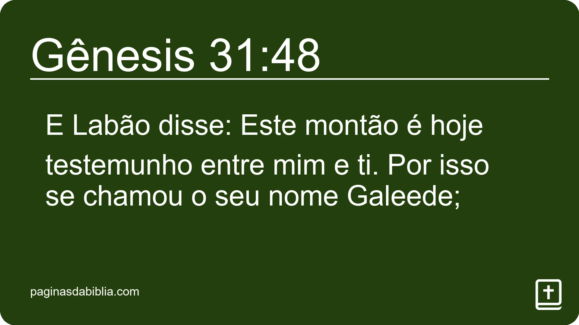 Gênesis 31:48