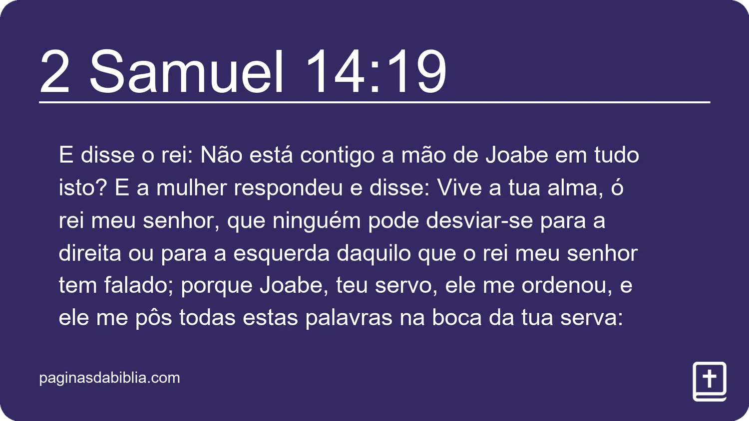 2 Samuel 14:19