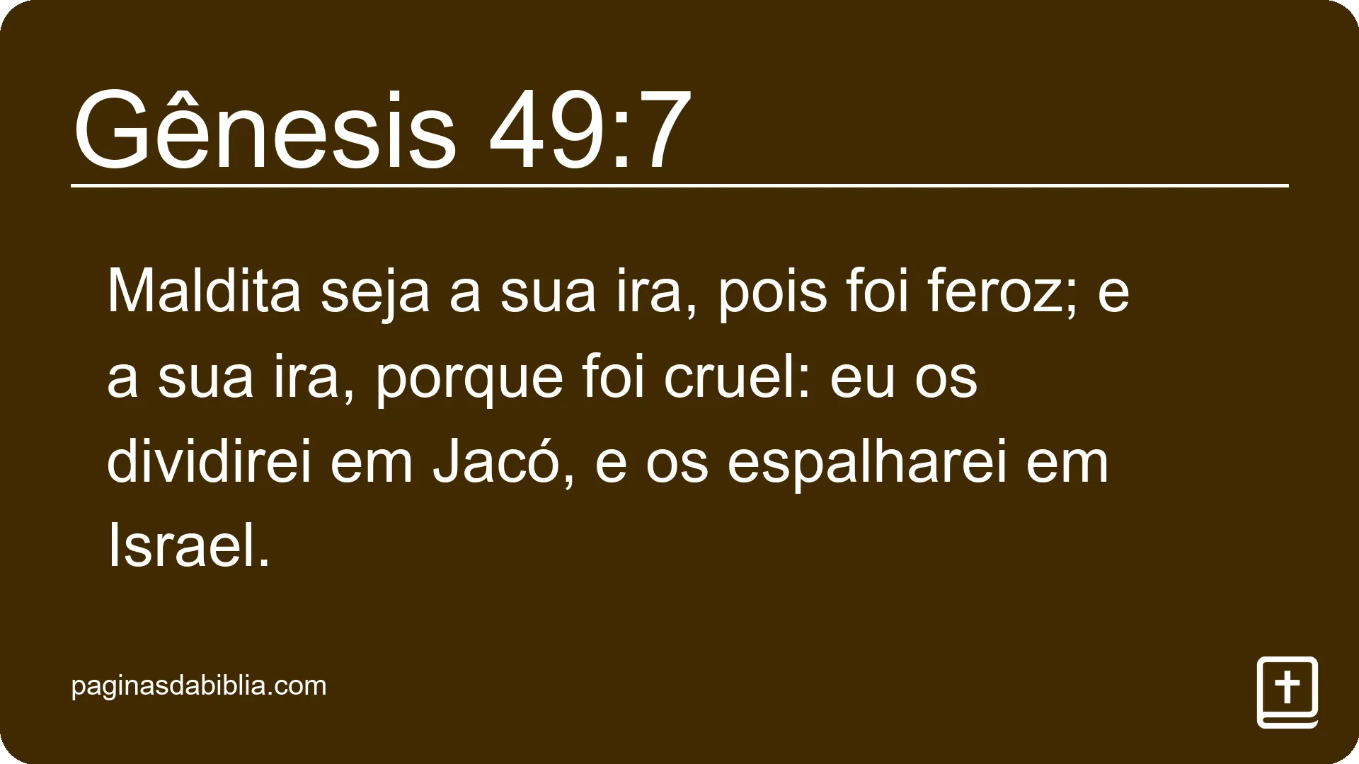 Gênesis 49:7