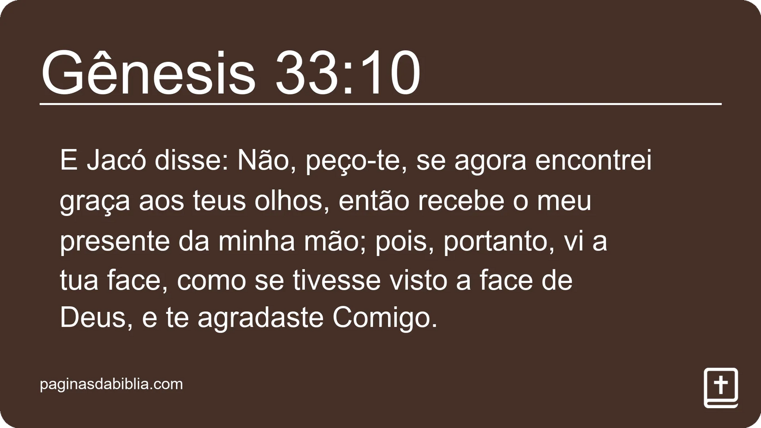 Gênesis 33:10