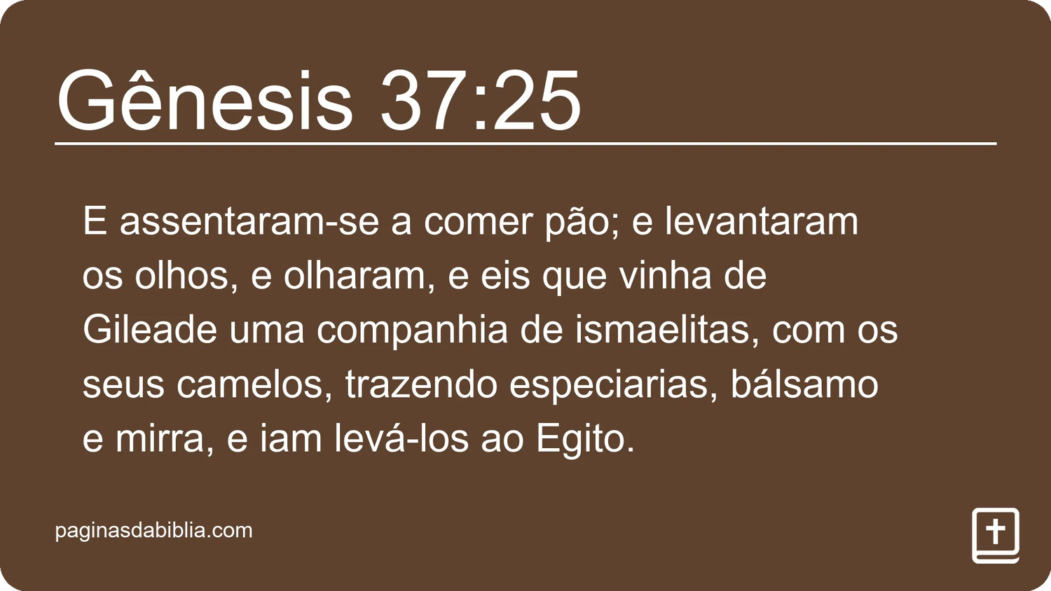 Gênesis 37:25