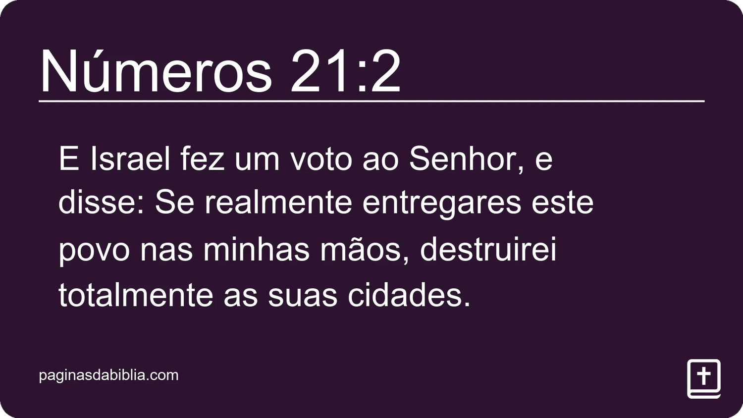 Números 21:2