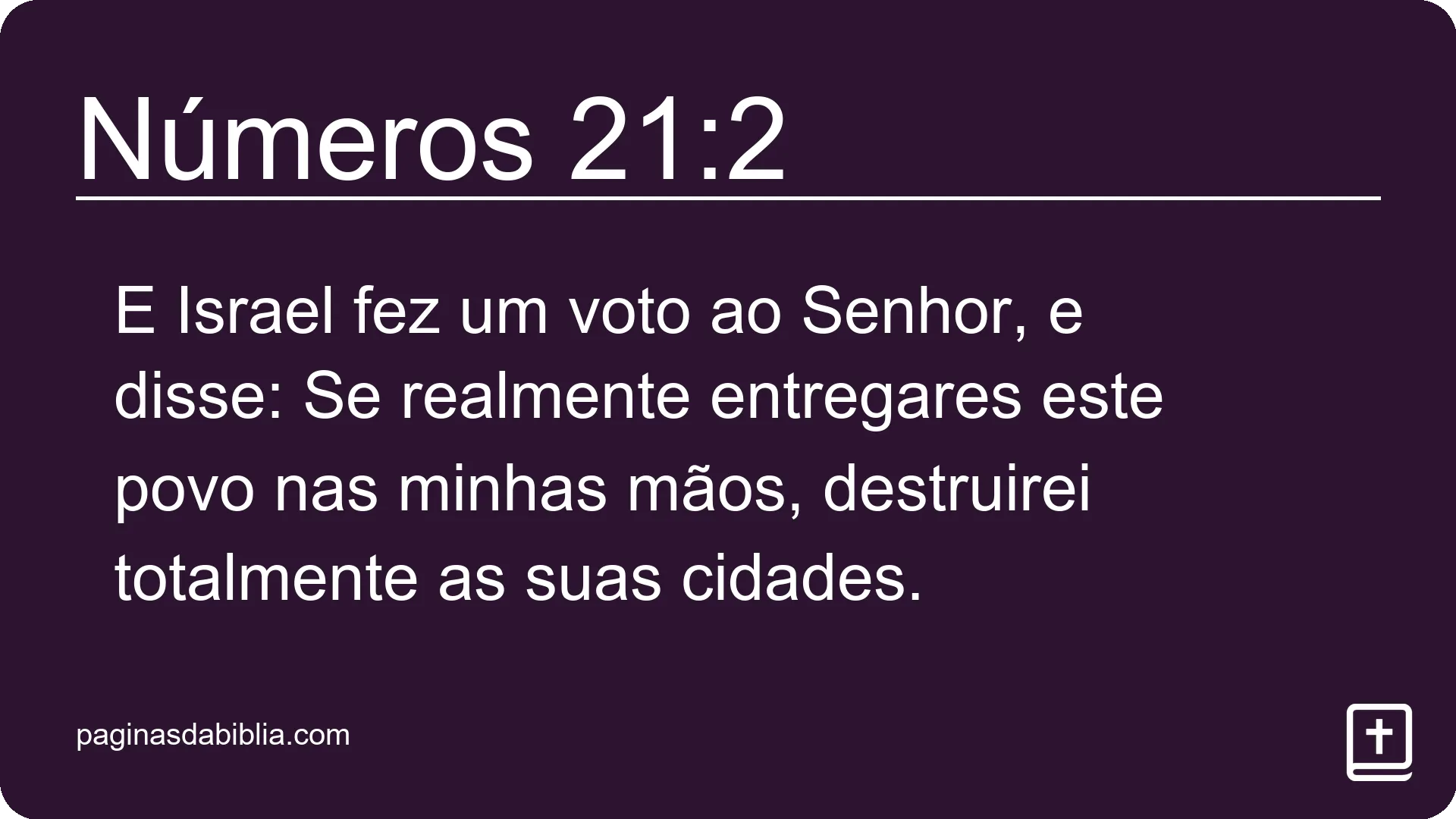 Números 21:2