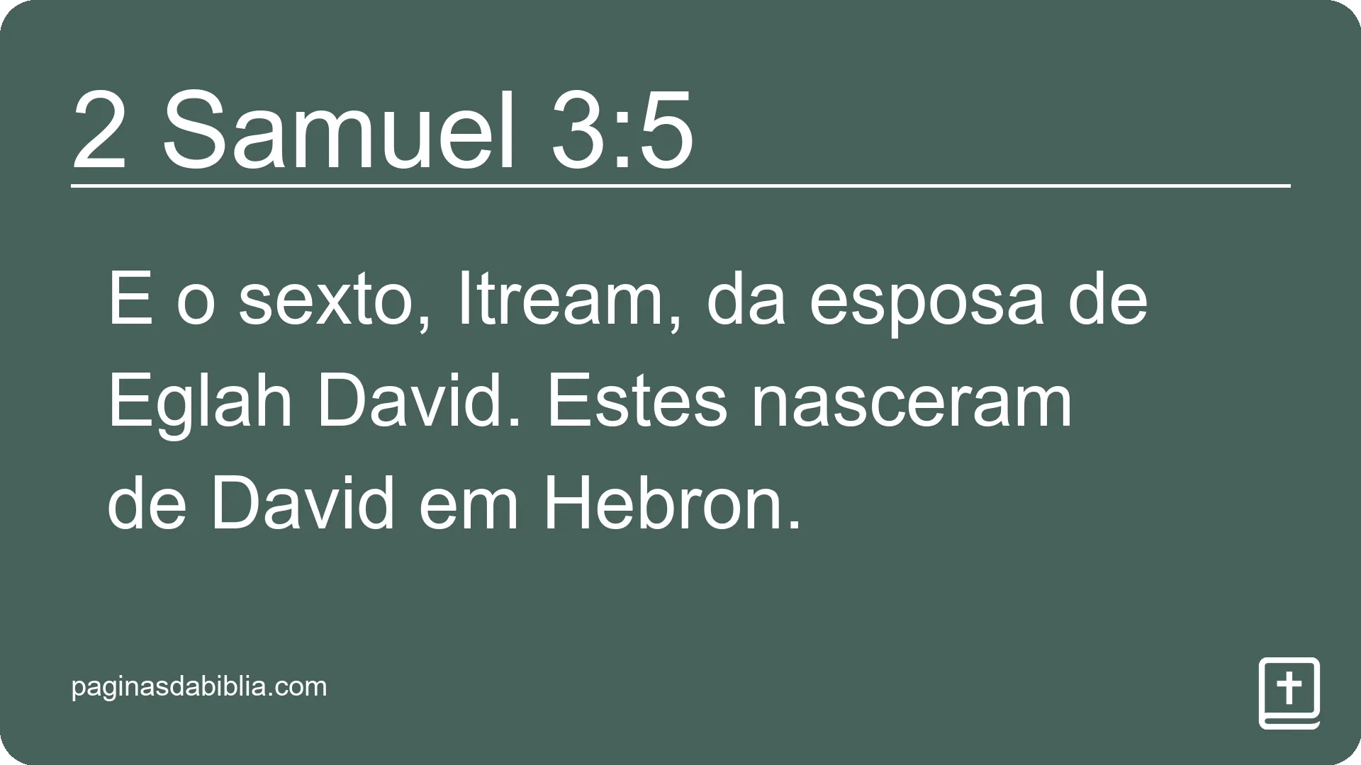 2 Samuel 3:5