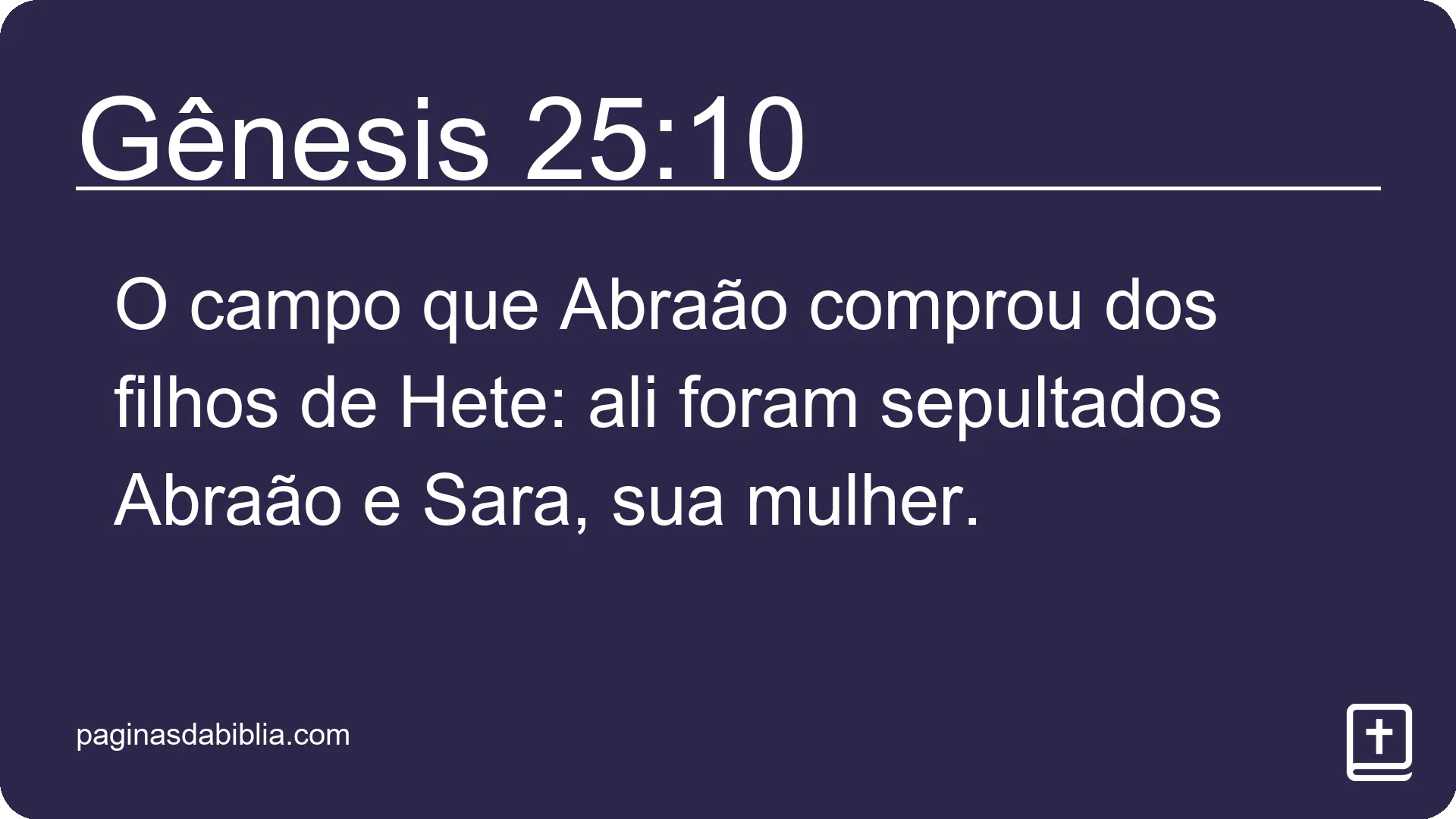 Gênesis 25:10