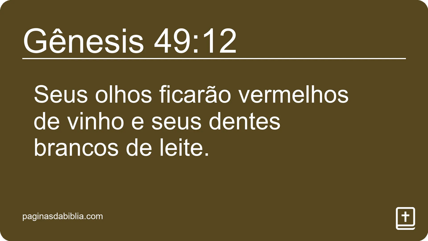 Gênesis 49:12