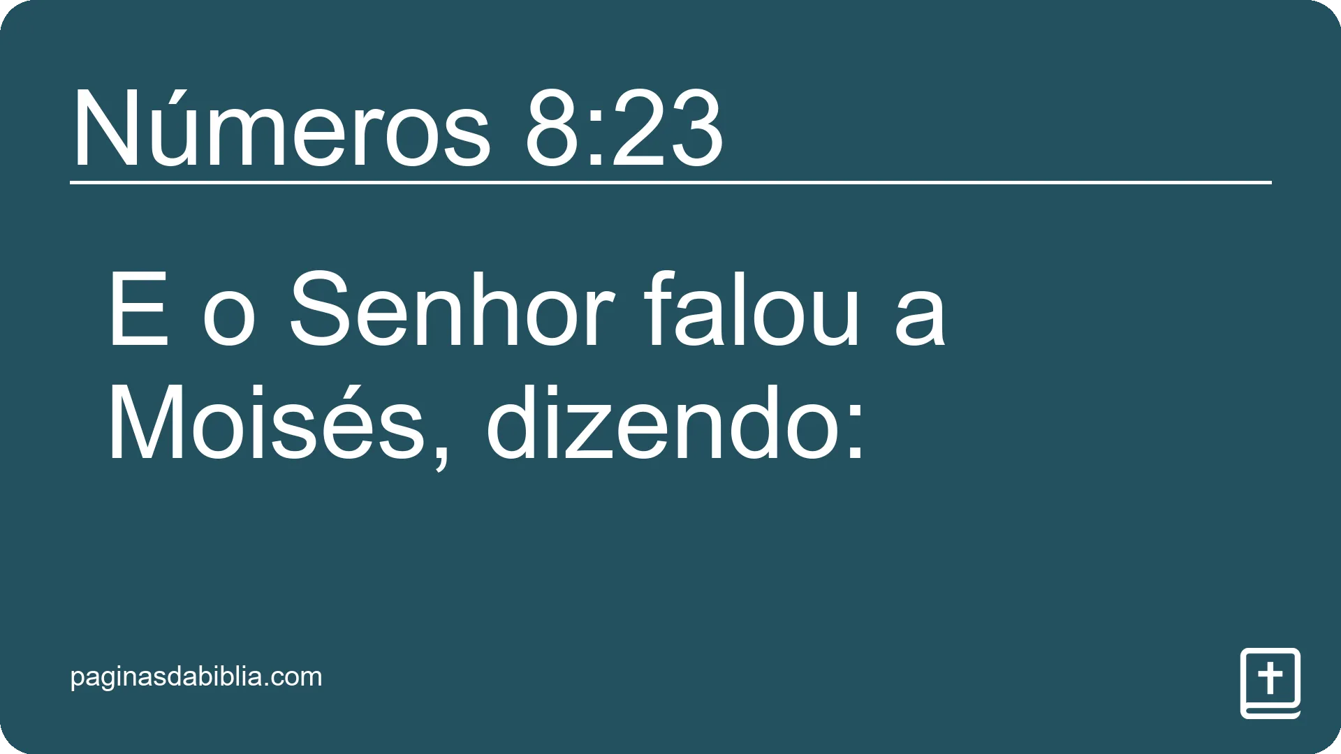 Números 8:23