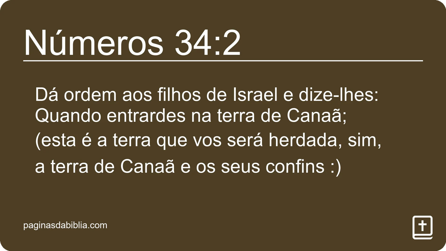 Números 34:2