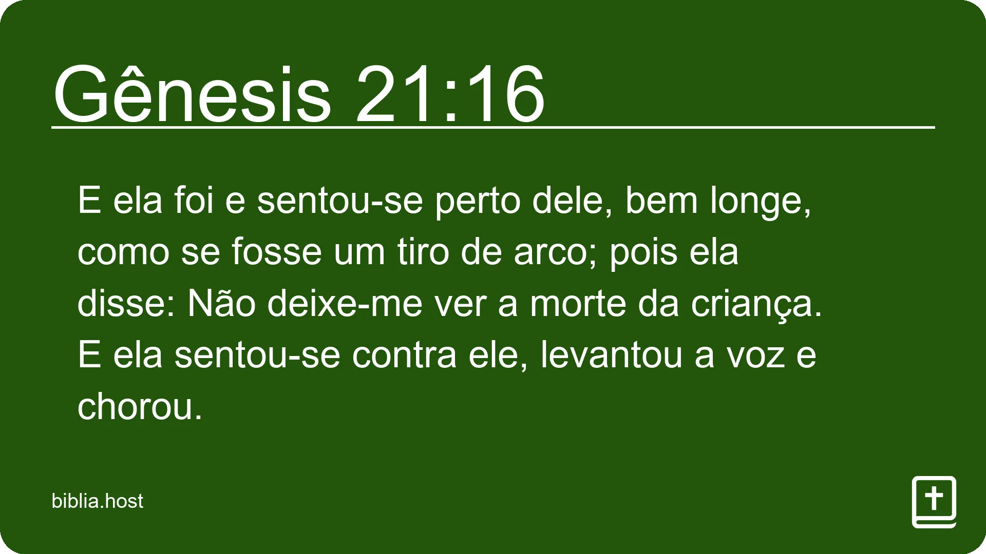 Gênesis 21:16