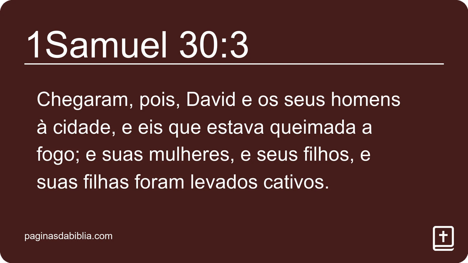 1Samuel 30:3