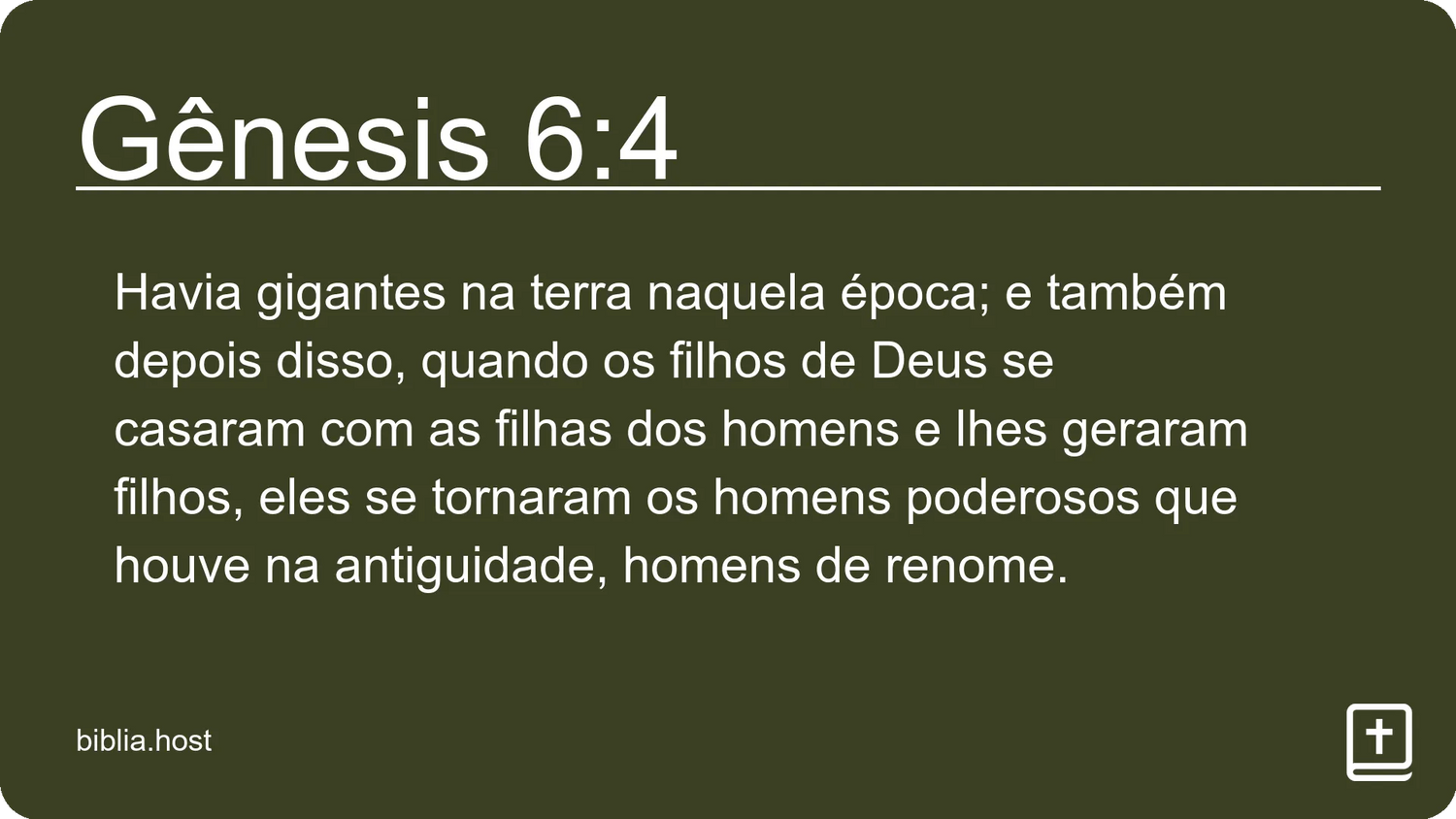 Gênesis 6:4