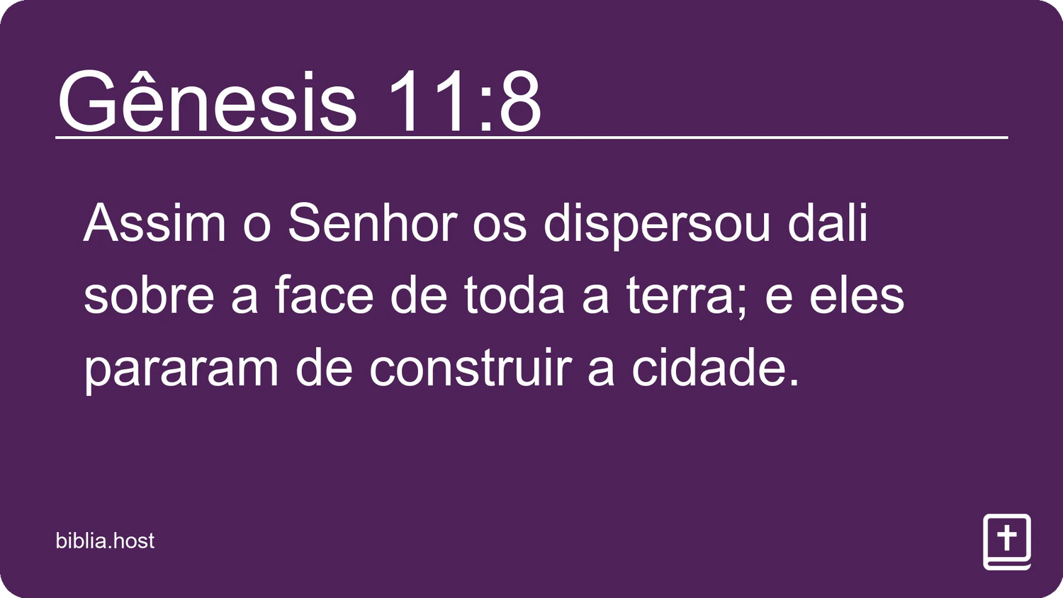 Gênesis 11:8