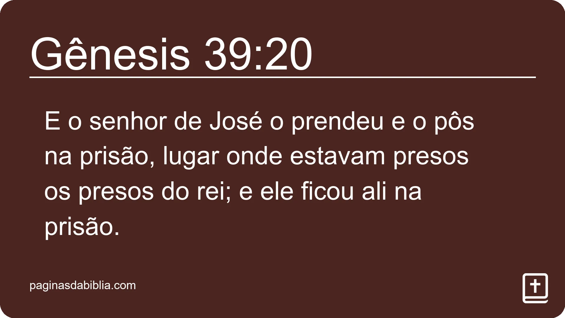 Gênesis 39:20