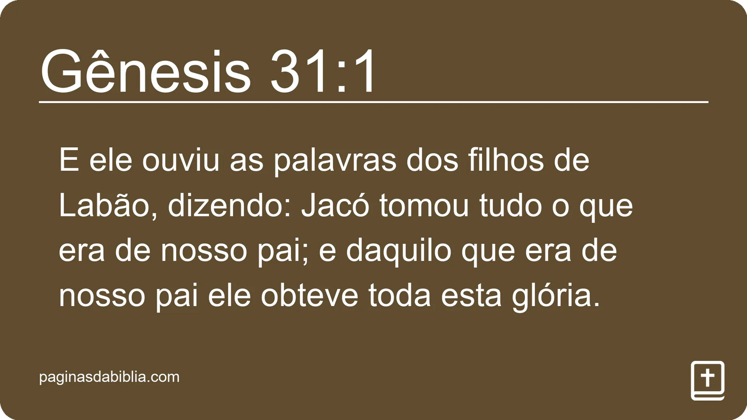 Gênesis 31:1