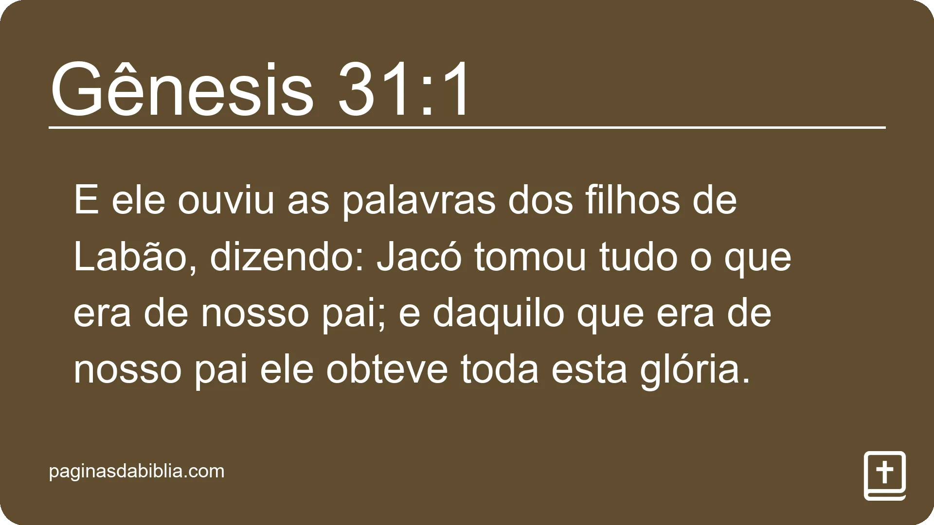 Gênesis 31:1