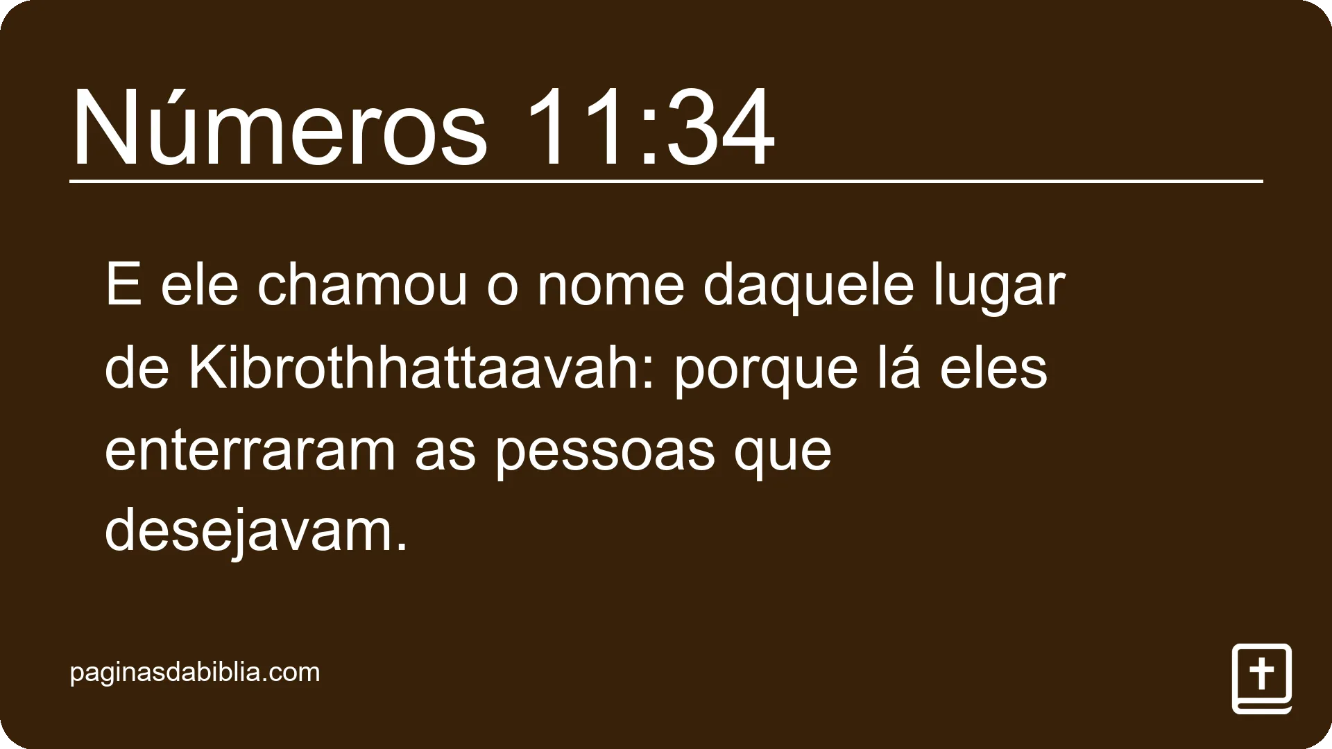 Números 11:34