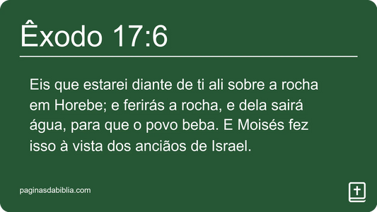 Êxodo 17:6