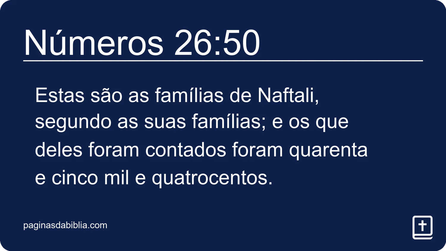 Números 26:50