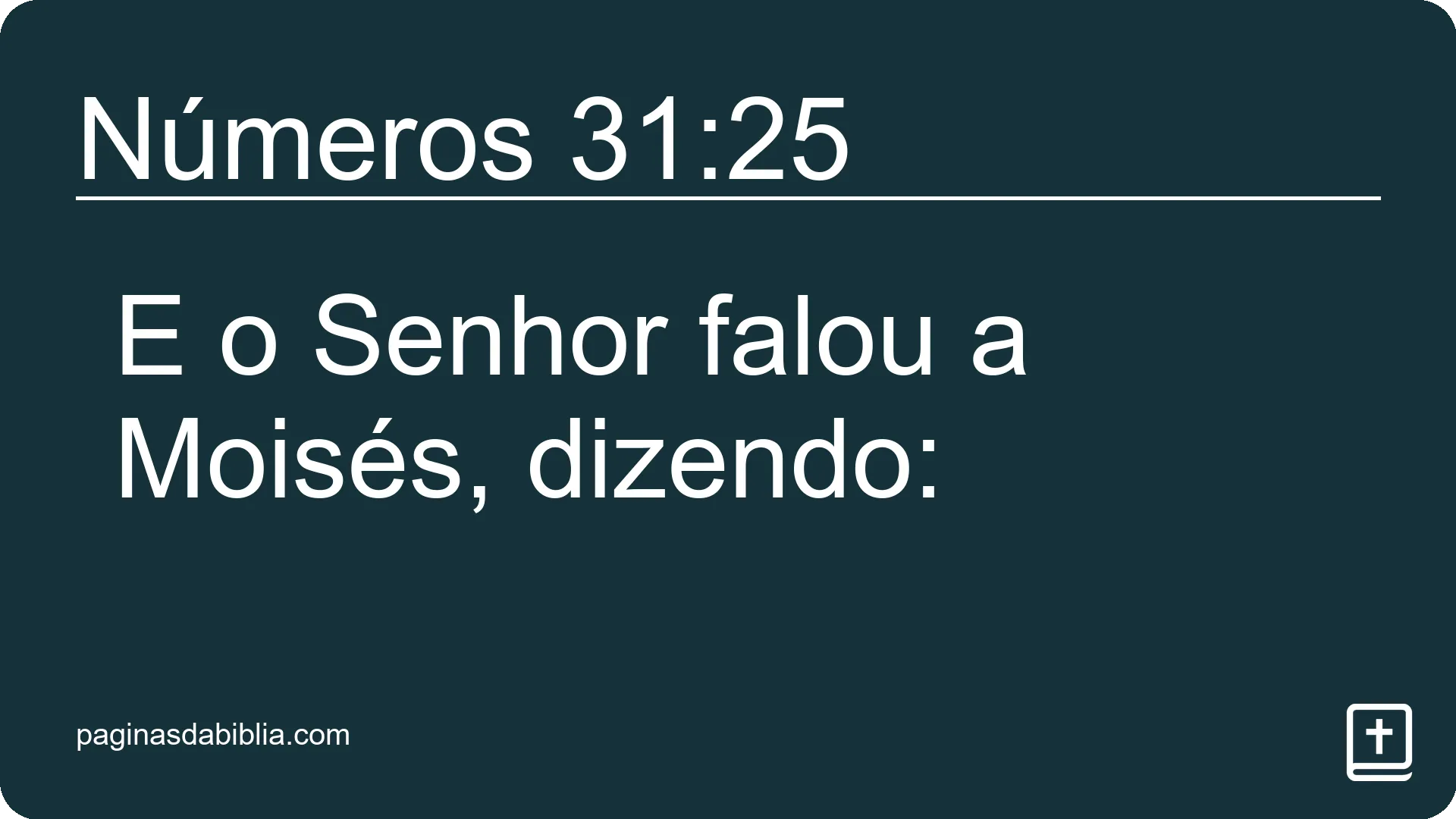 Números 31:25