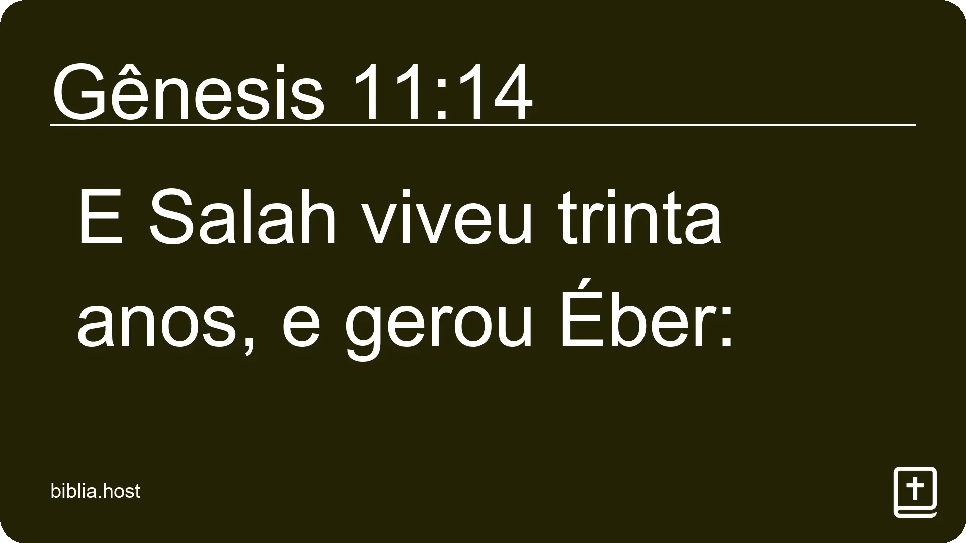 Gênesis 11:14