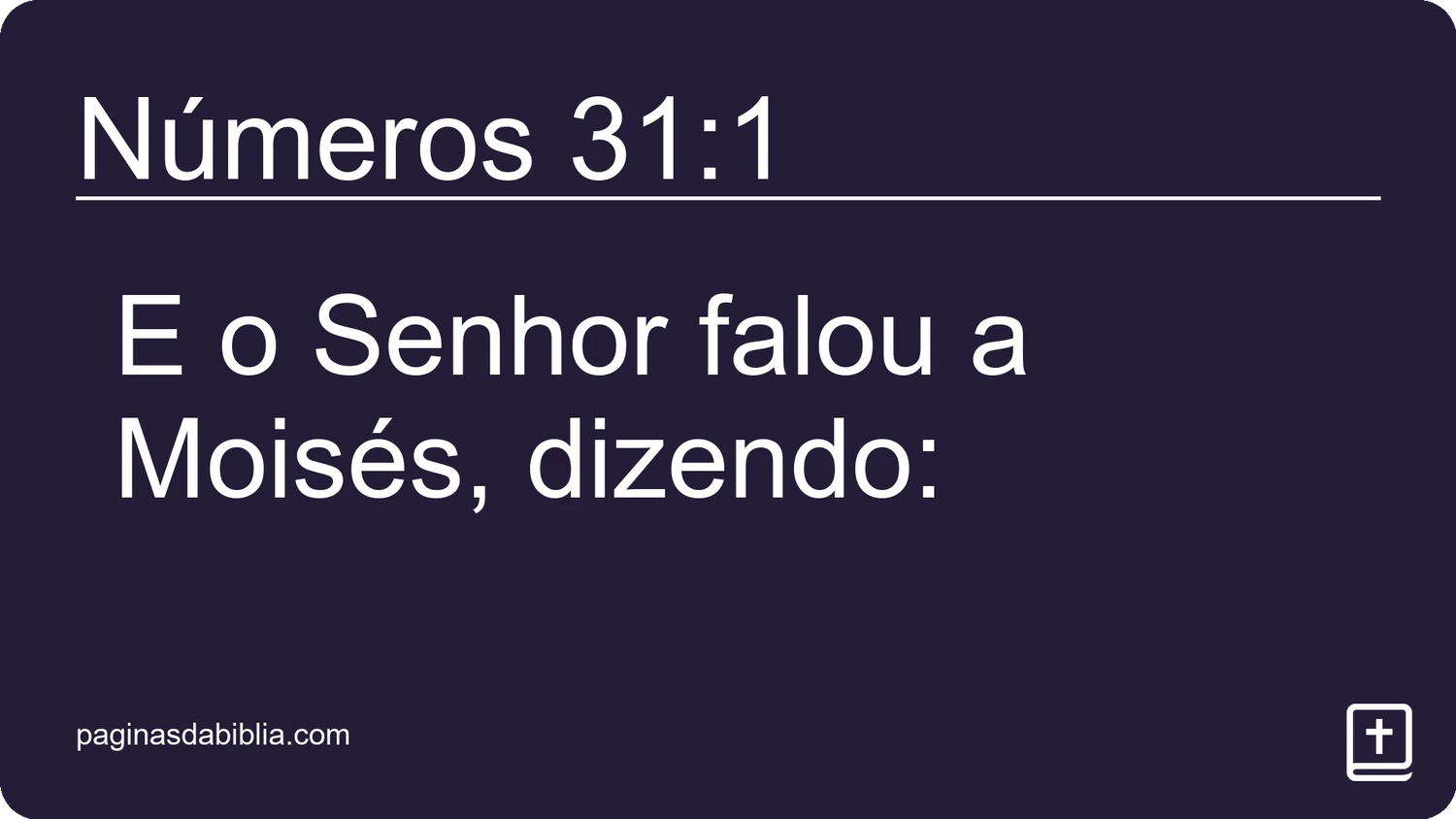 Números 31:1