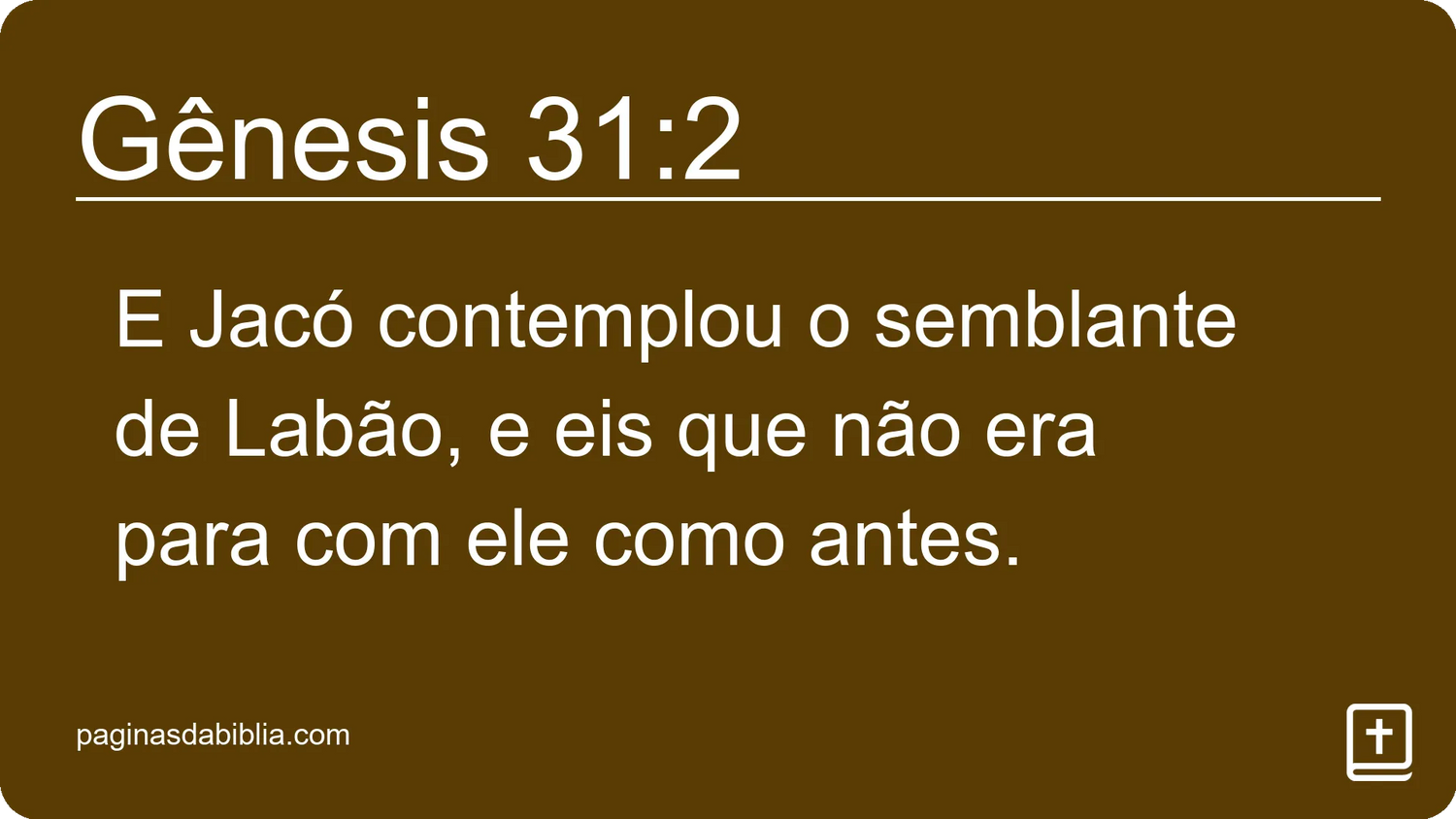 Gênesis 31:2