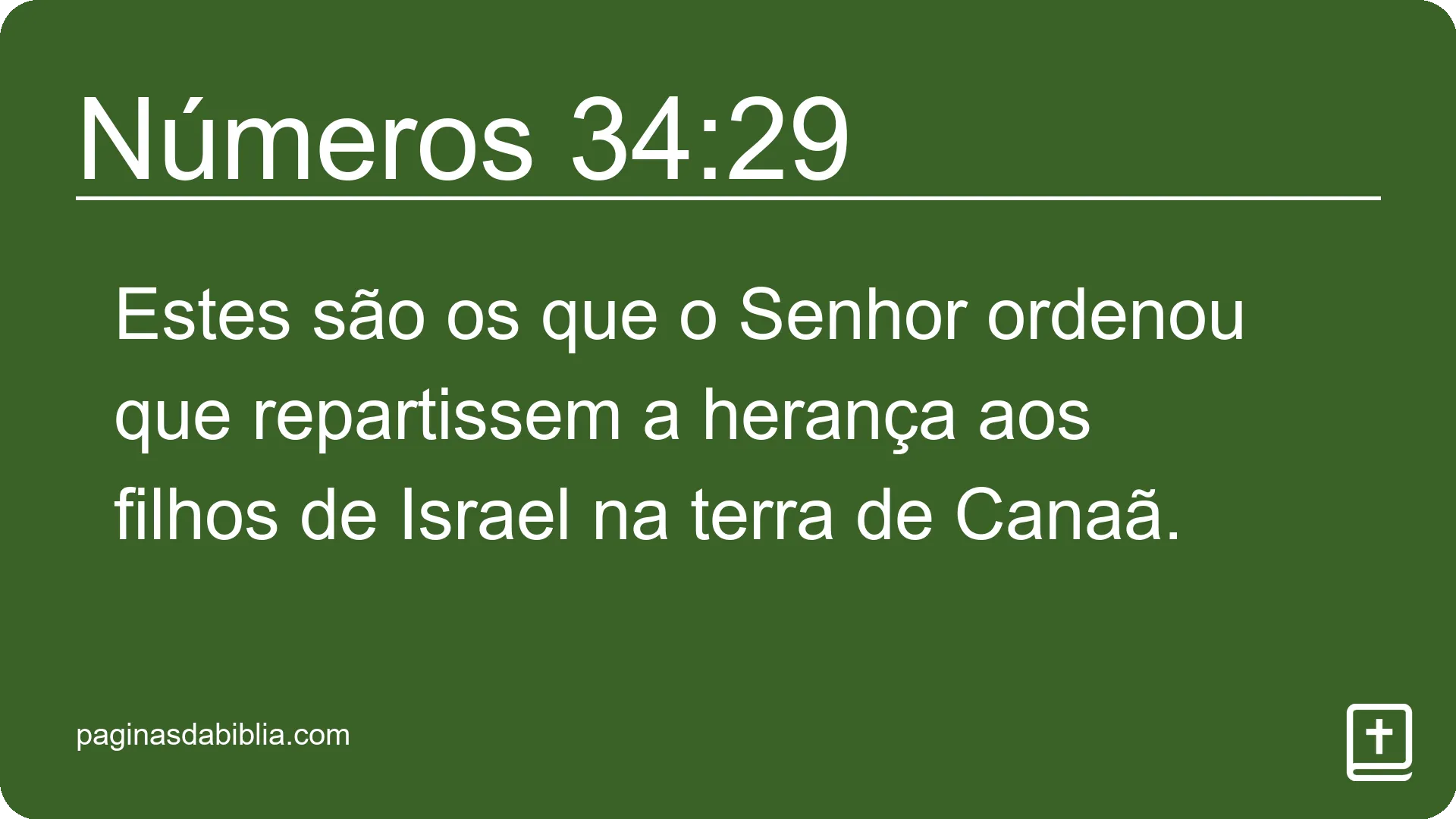 Números 34:29